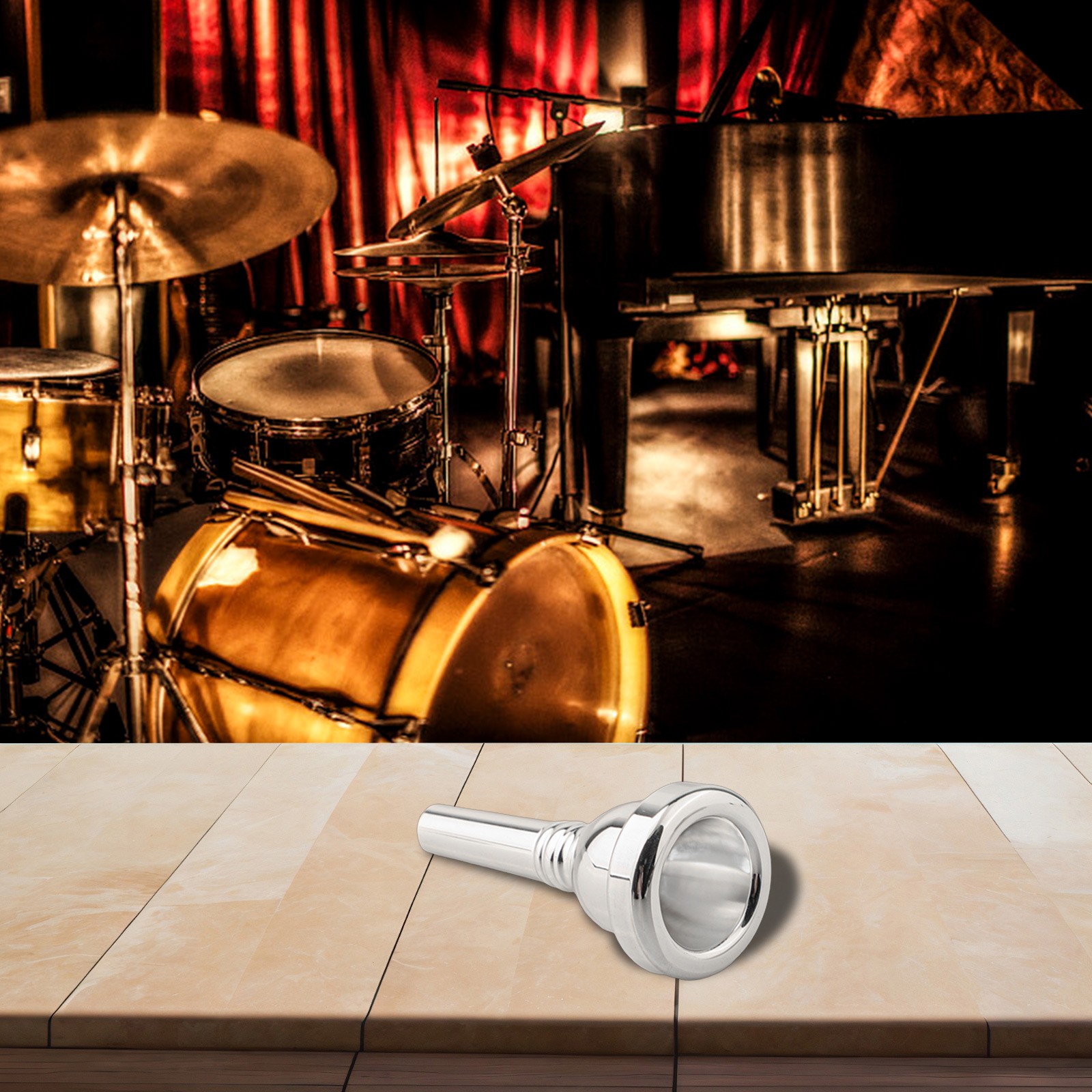 Trombone Mouthpiece Performance Practice Rich Tone Essential Accessory - Picture 14 of 29