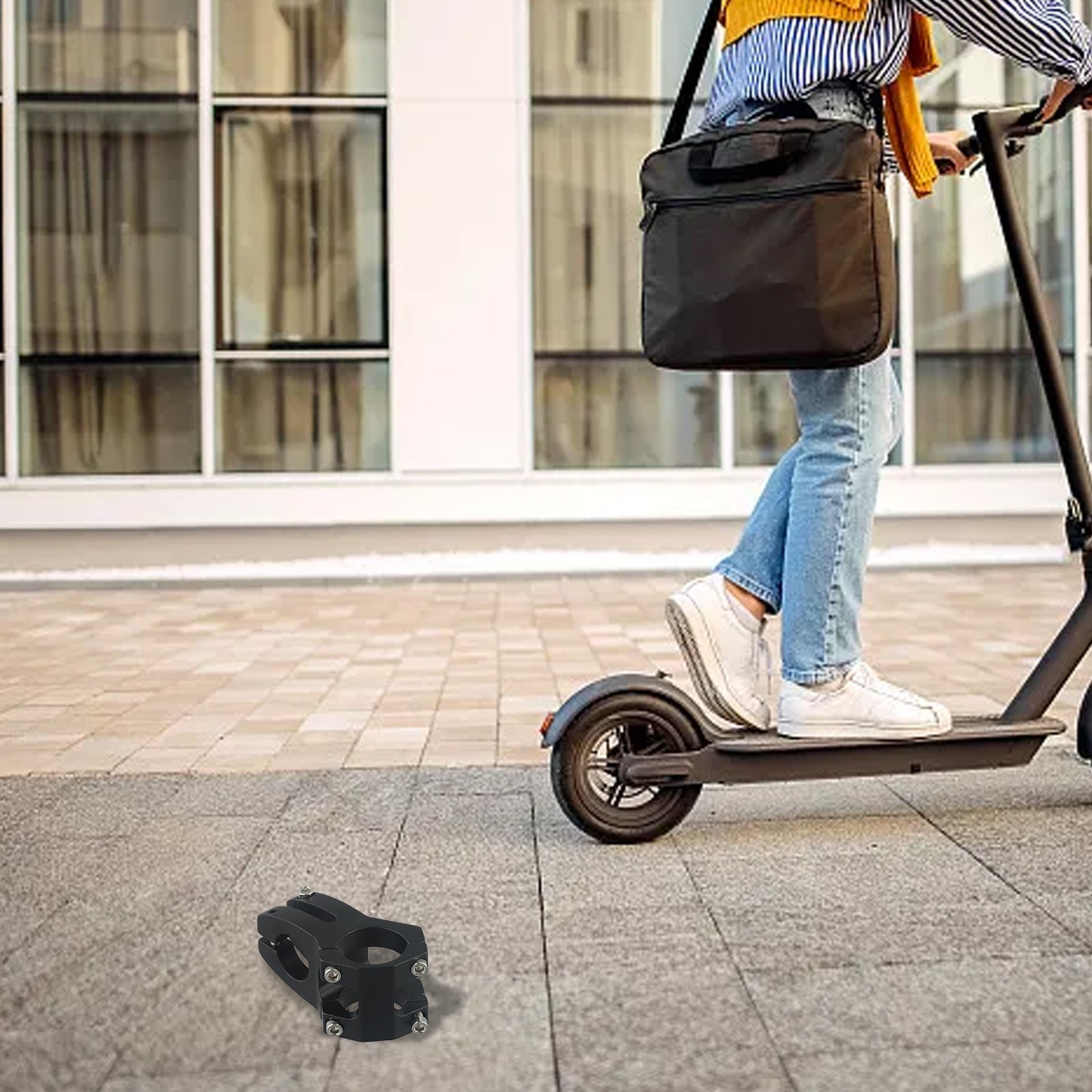 Adjustable Tshaped handlebars for Electric scooter comfortable and convenient - Picture 30 of 59