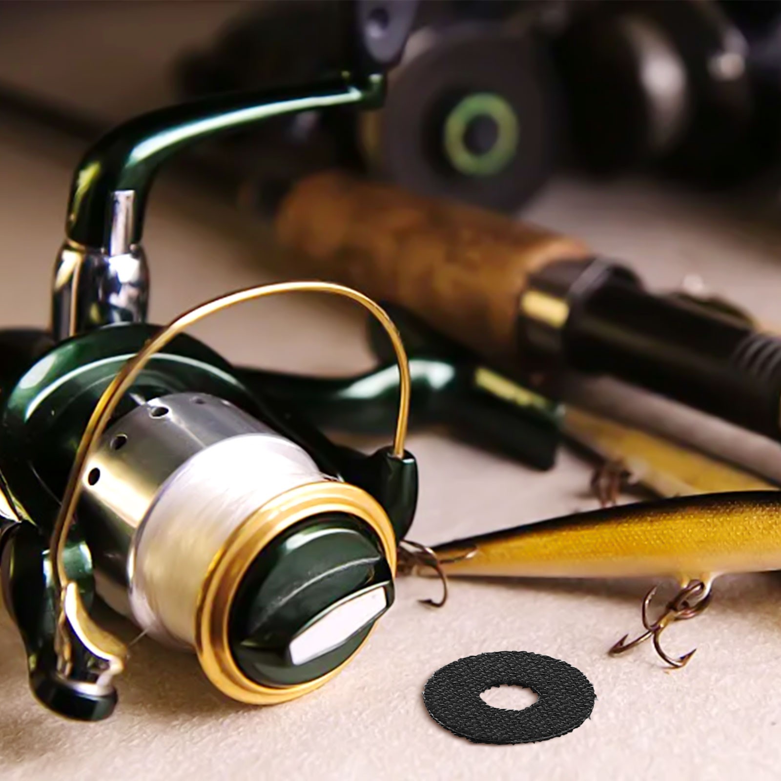 Kohlefaser Drag Washer Set für verbesserte für Baitcasting Rollen Kontrolle - Bild 53 von 169