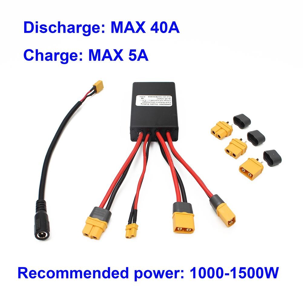 Module parallèle double batterie compatible vélo points de vente électrique avec emballage co