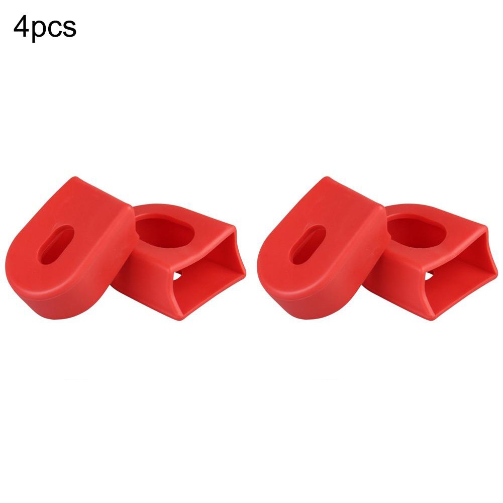 Sleek Design Silicone Bicycle Crank Covers Offering Full Coverage Protection