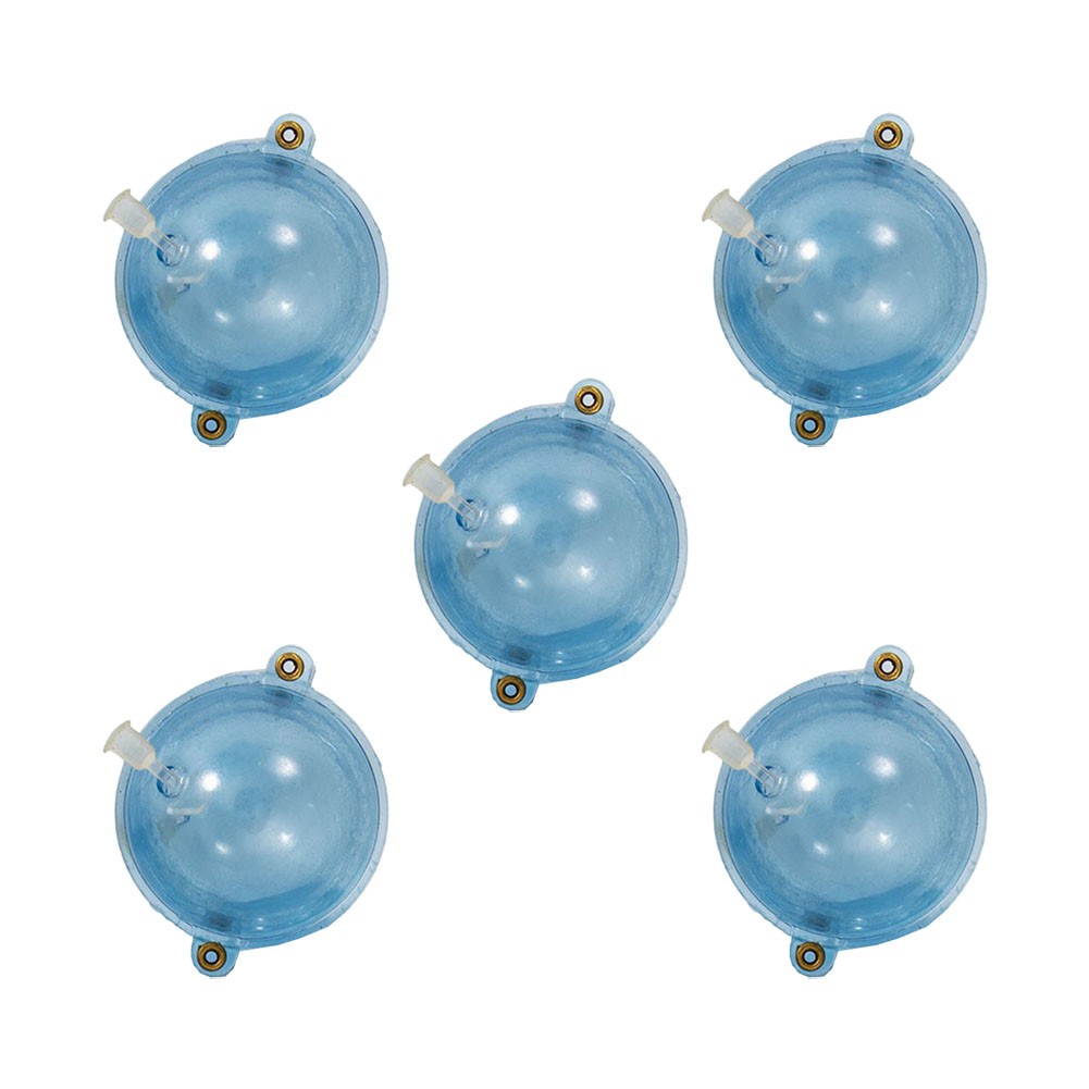 Set of Five Bubble Ball Floats Equipment for Fly Hooks and Baited Lines