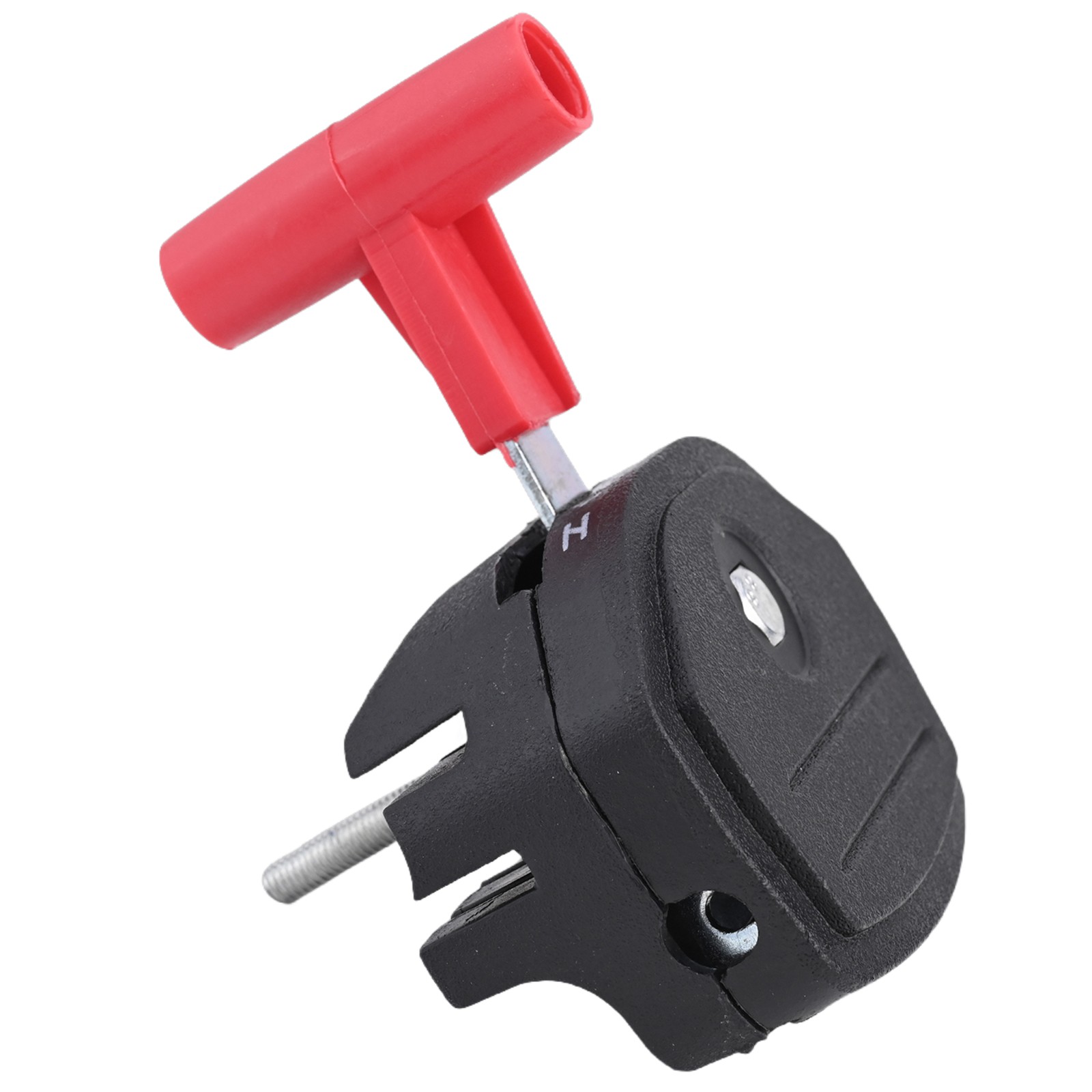 Red and Black Throttle Cable Switch Lever Control Handle for Secure Grip