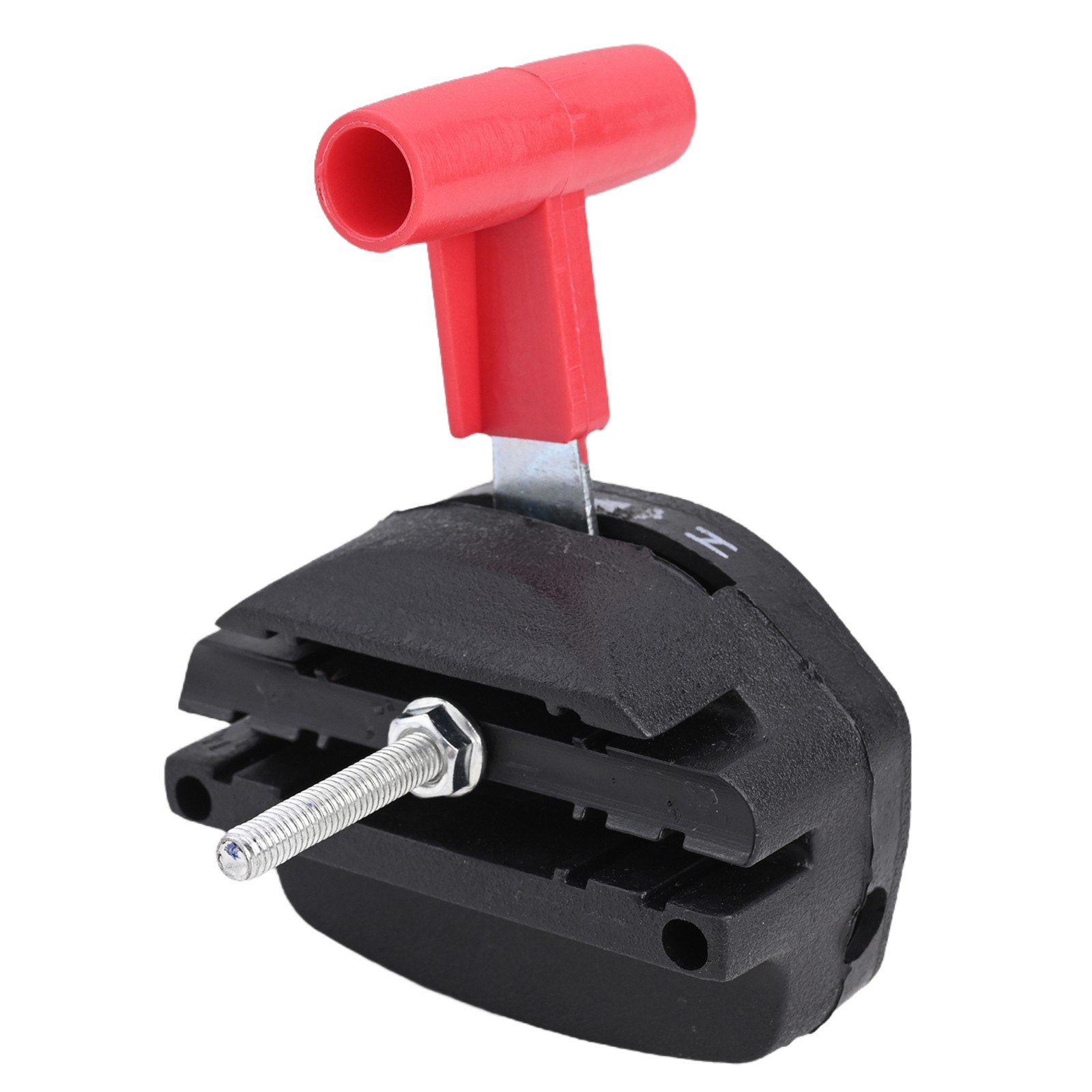 Red and Black Throttle Cable Switch Lever Control Handle for Secure Grip