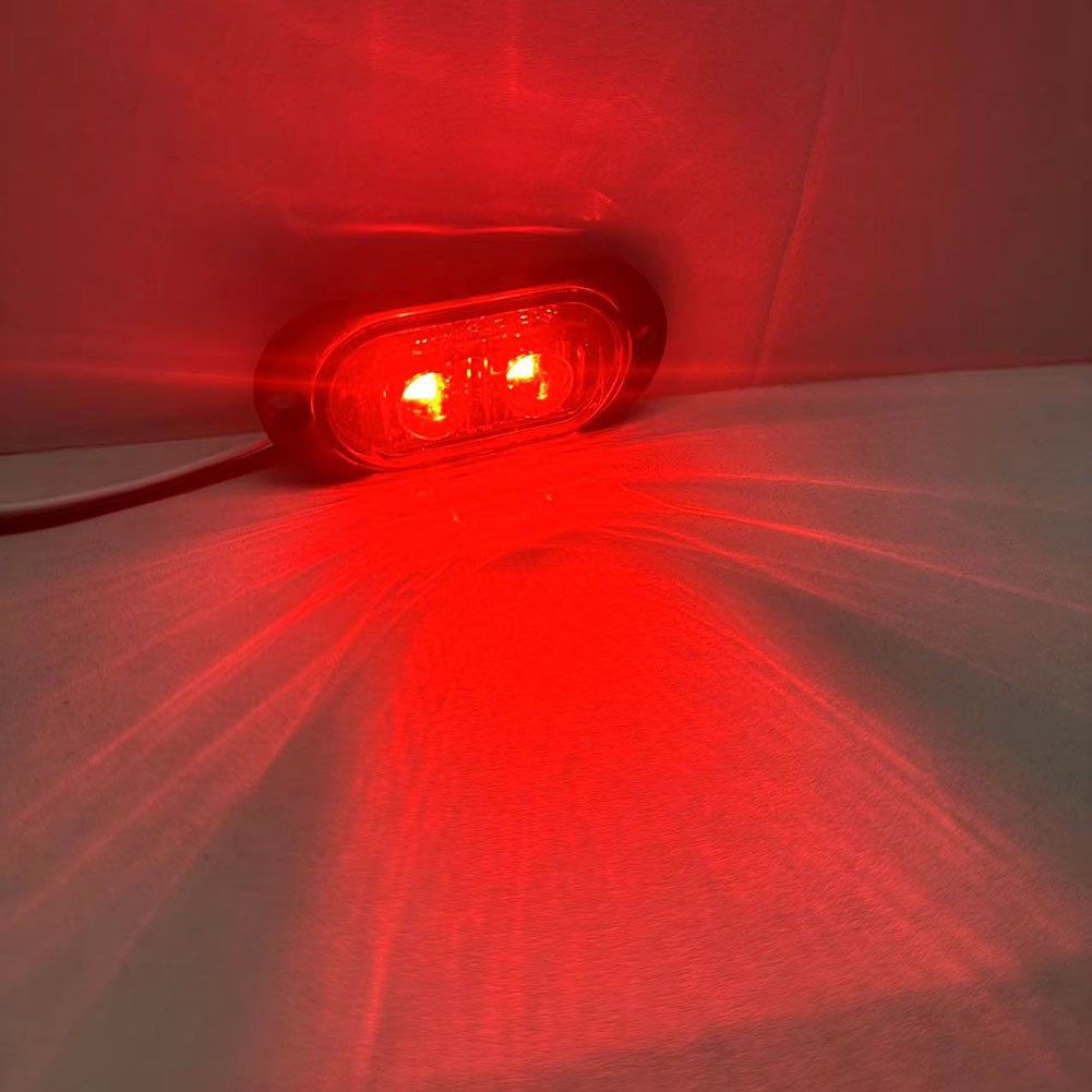 LED Side Marker Lights 2pcs LED Lights For Tough Conditions Quick Installation - Picture 7 of 20