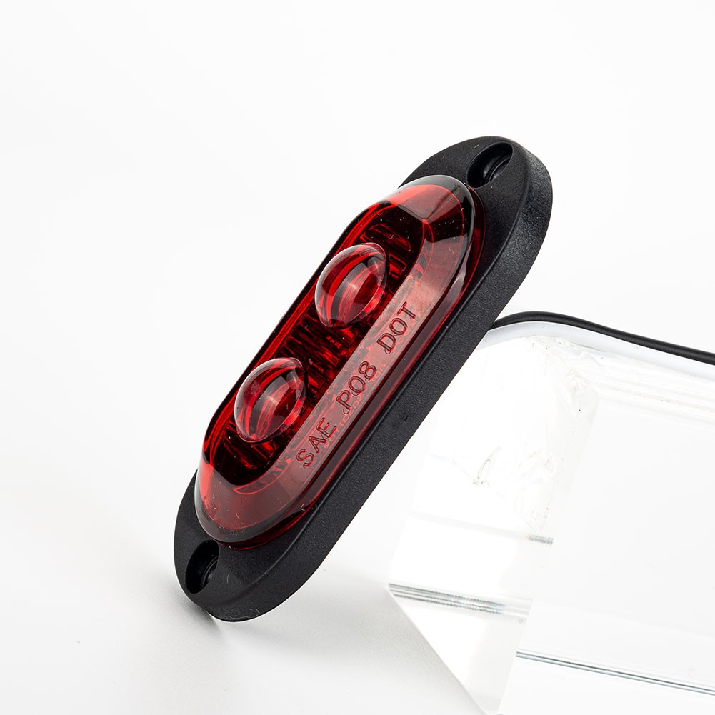 LED Side Marker Lights 2pcs LED Lights For Tough Conditions Quick Installation - Picture 9 of 20