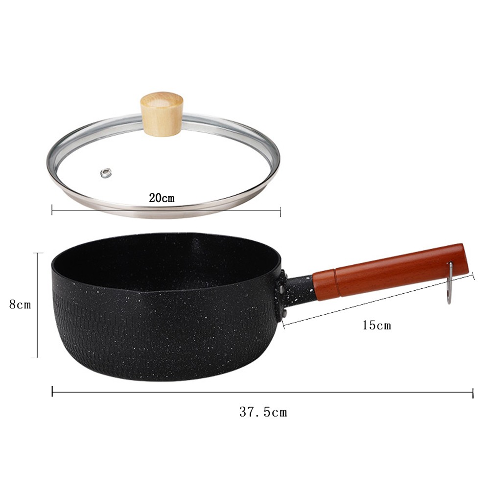 Daily Use Friendly Nonstick Milk Pots Made from Premium Materials 18cm - Picture 16 of 38