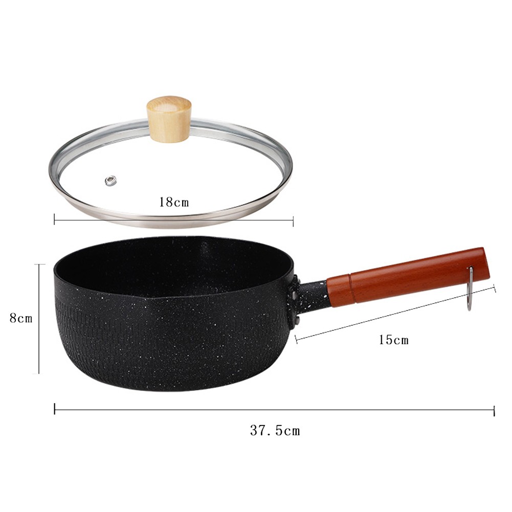 Daily Use Friendly Nonstick Milk Pots Made from Premium Materials 18cm - Picture 14 of 38