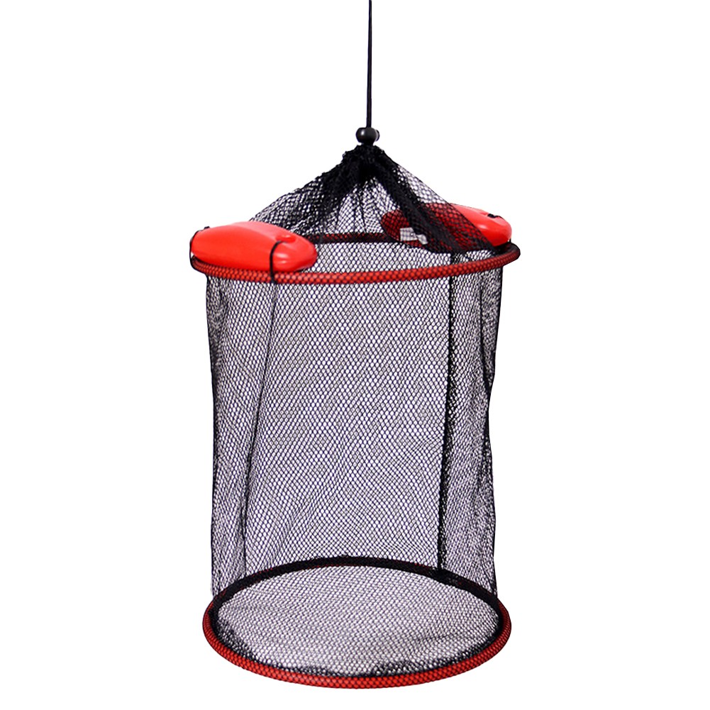 Floating Basket Bait Bucket Fish-friendly Nylon Material Odor-resistant