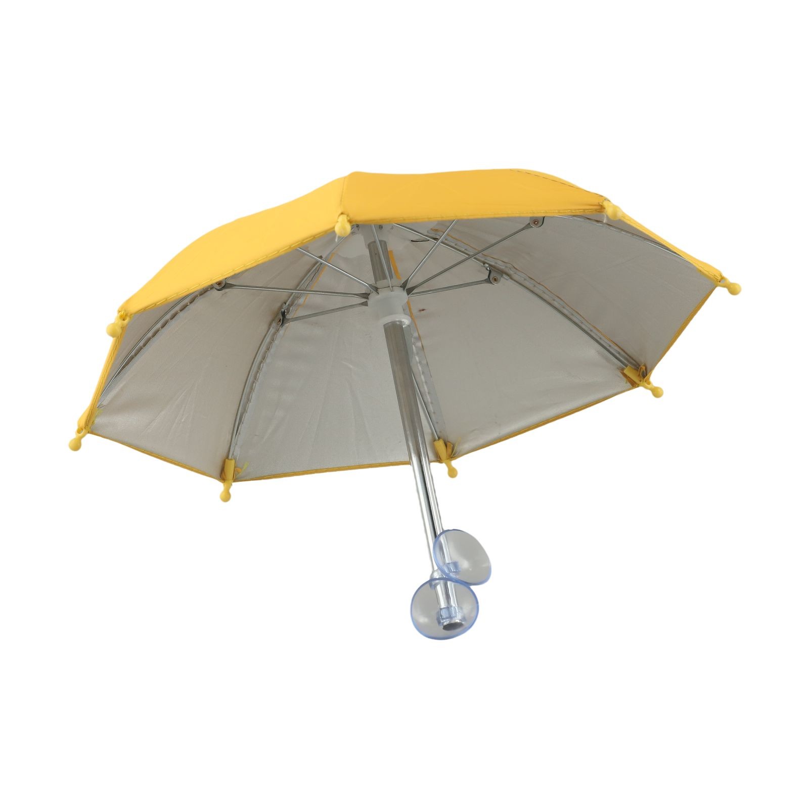Parapluie compact transparent avec ventouse pour t??l??phone portable protection - Photo 14/18