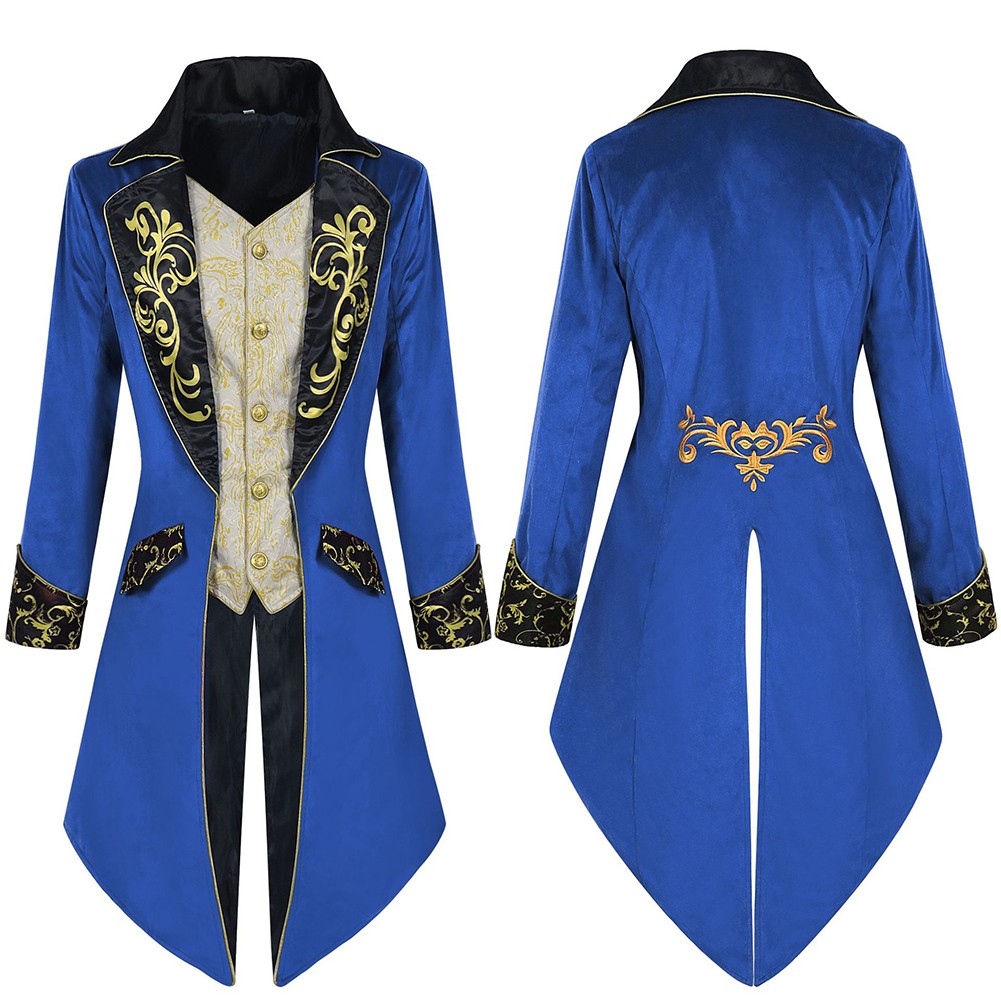 Gothic Jacke Gothic Victorian Gehrock Ganzjahres Neuzustand Polyesterstoff - Bild 18 von 27