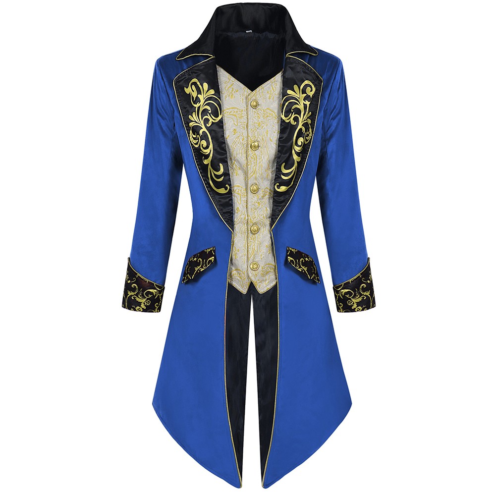 Gothic Jacke Gothic Victorian Gehrock Ganzjahres Neuzustand Polyesterstoff - Bild 16 von 27