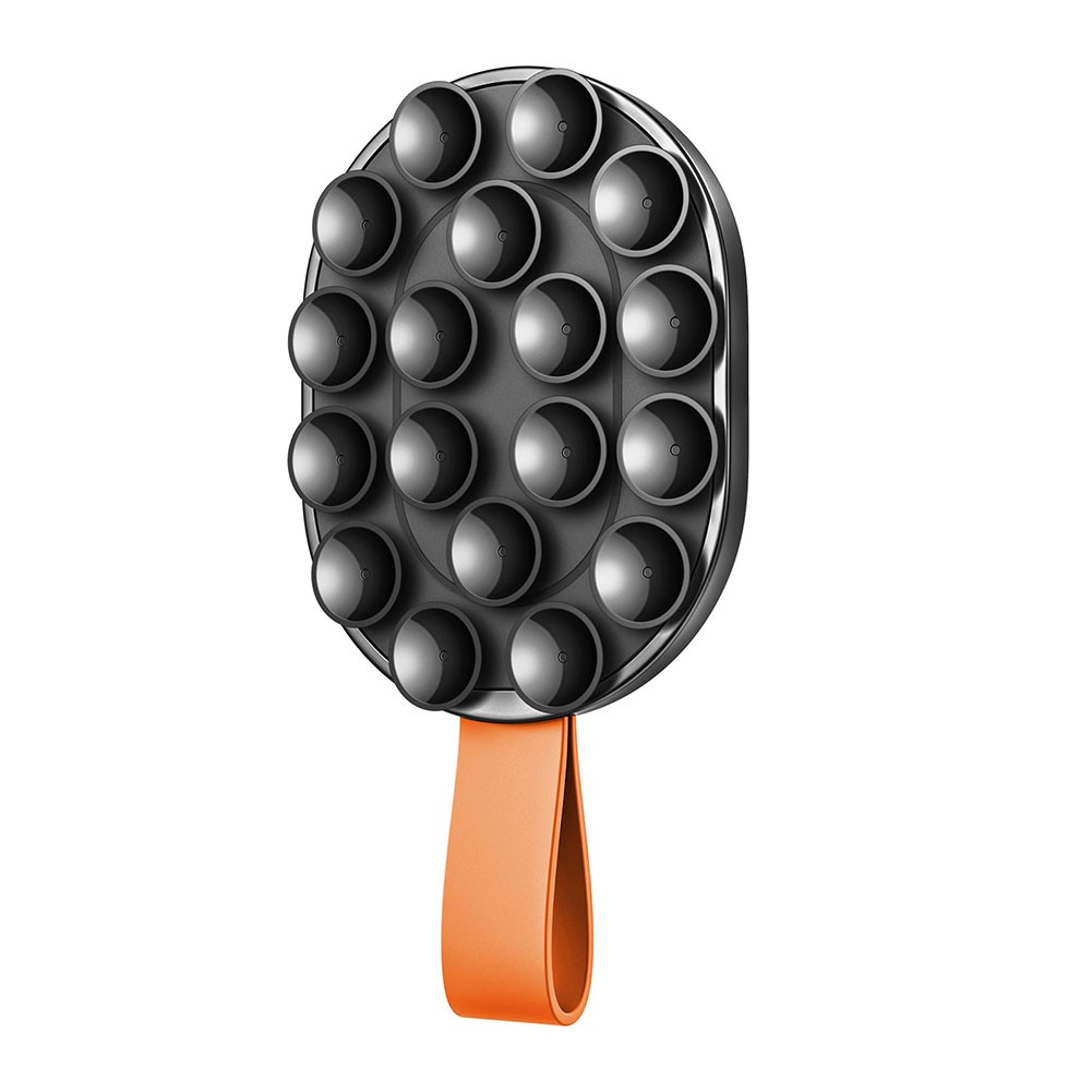 Support Téléphone Poignée Silicone avec Aspiration Magnétique pour Miroir et - Photo 14 sur 14