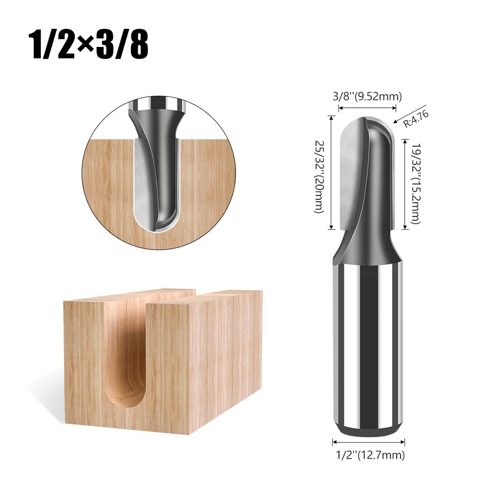 Professional For Woodworking Cove Box Router Bits with 12mm Shank Size
