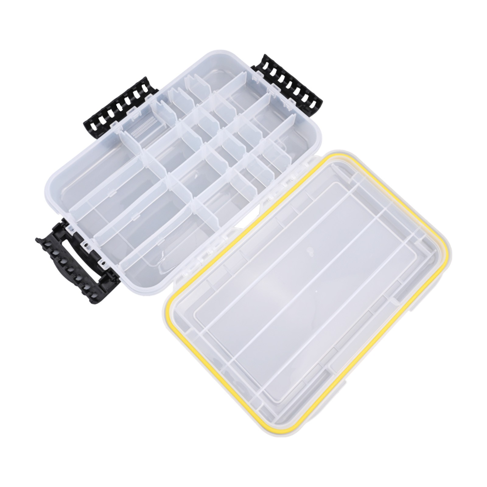 Bo?te �� leurres ��tanche avec d��flecteur d��tachable grande capacit�� bo?te - Photo 14/24