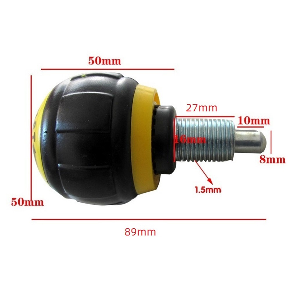 Bouton avec poignée à ressort bouton de réglage fitness fermement installé H vendu