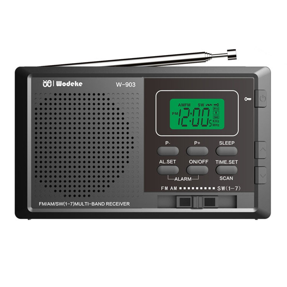 LCD Bildschirm Digitalradio Wohndeko Benutzerfreundliche Schnittstelle Multiband - Bild 13 von 13