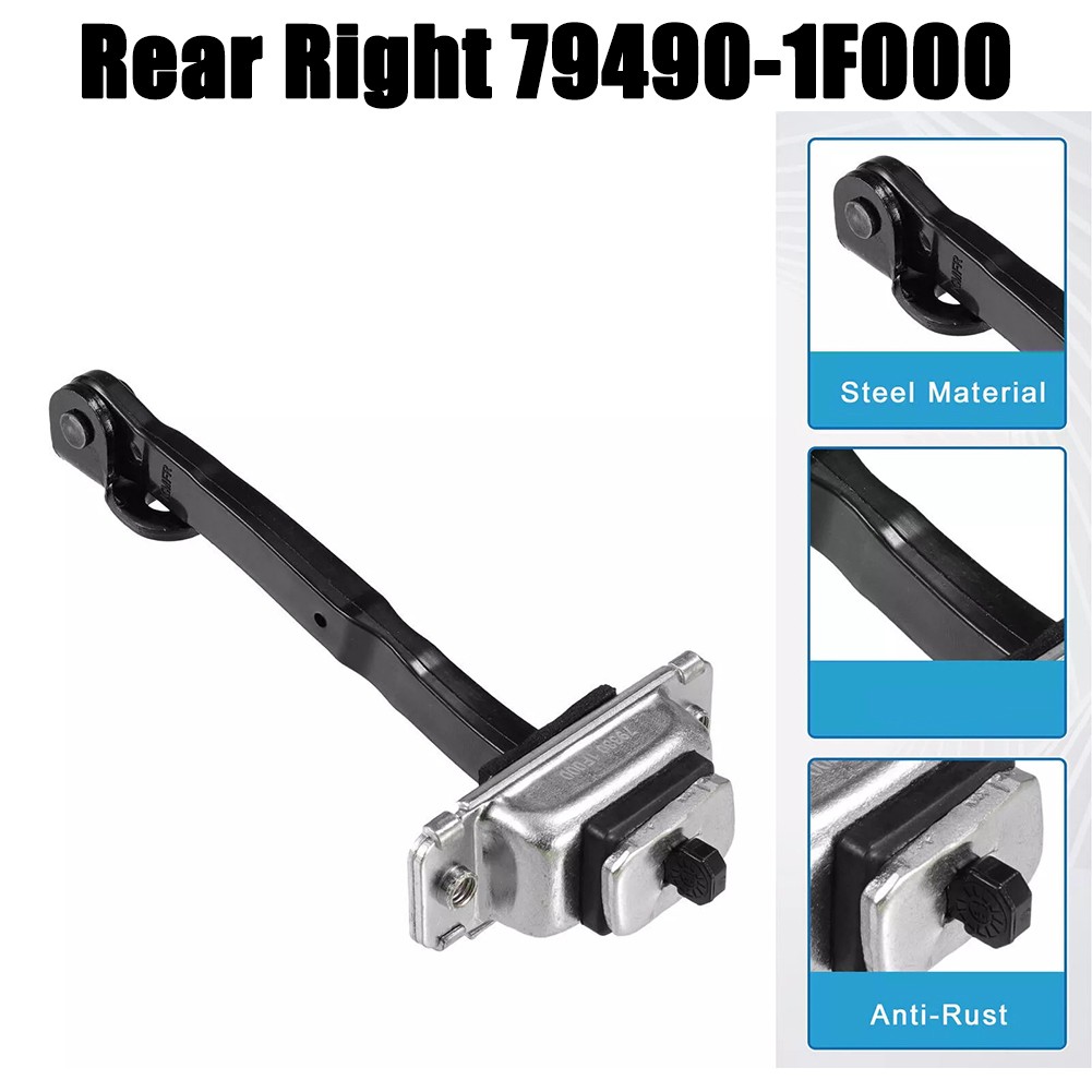 For Kia For Sportage Door Check Stop Limiter Hinge Strap 2005 2010 Replacement - Picture 52 of 52