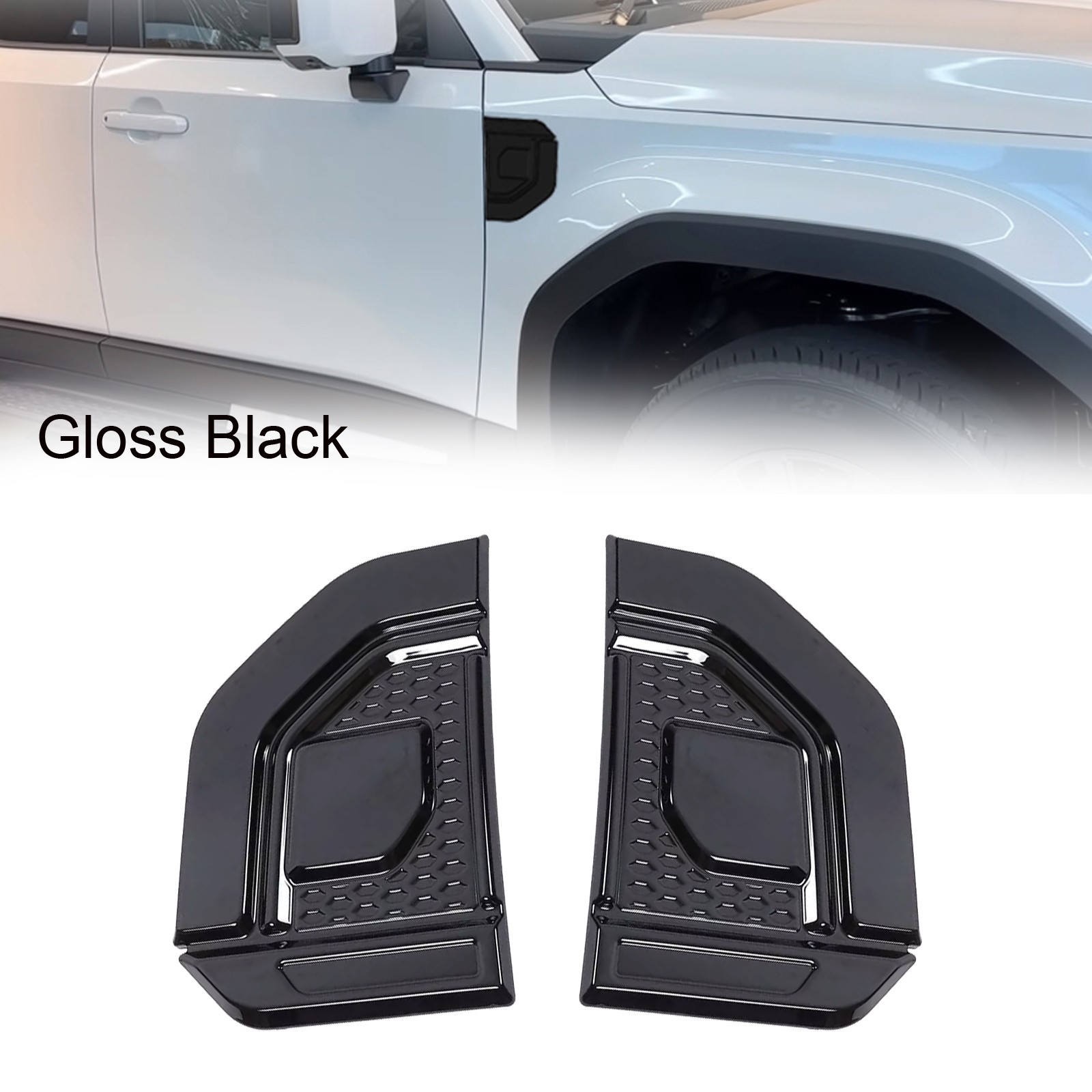 Set of Two Side Mudguard Vents for Toyota For Prado For Land Cruiser LC250