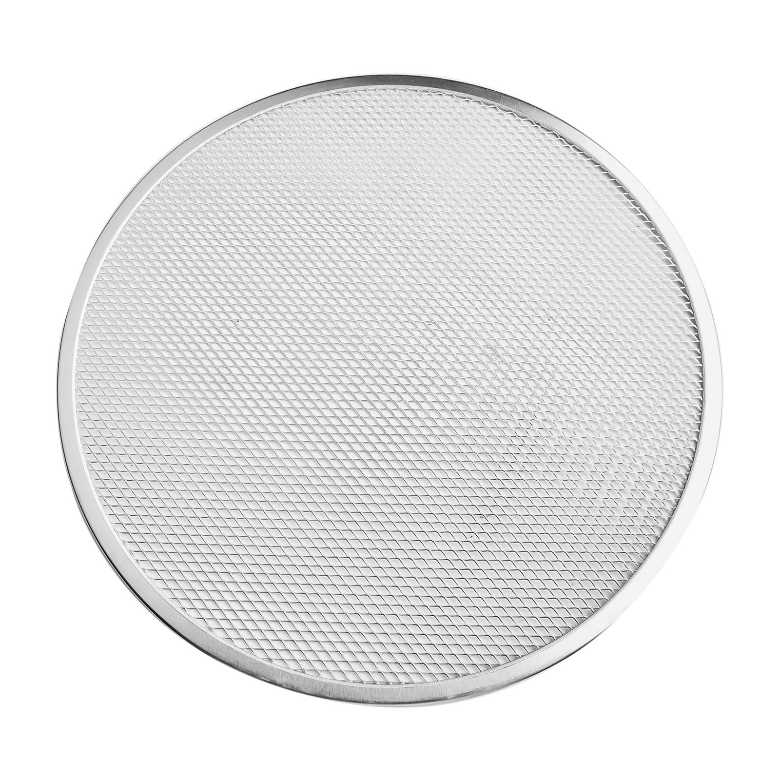 Assiette en maille à pizza en offres aluminium 8 pouces avec bord laminé pour la pré
