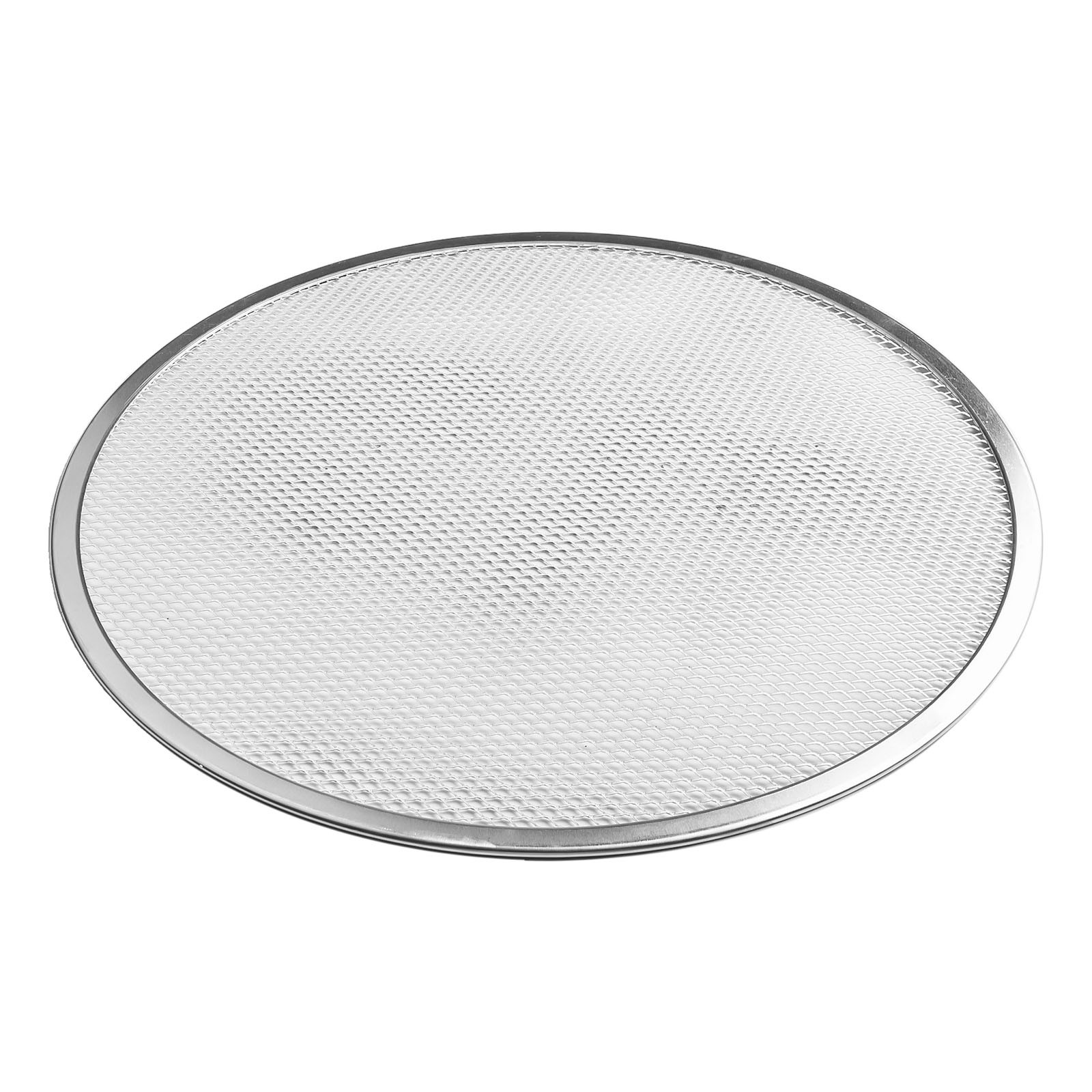 Assiette en maille à pizza en offres aluminium 8 pouces avec bord laminé pour la pré