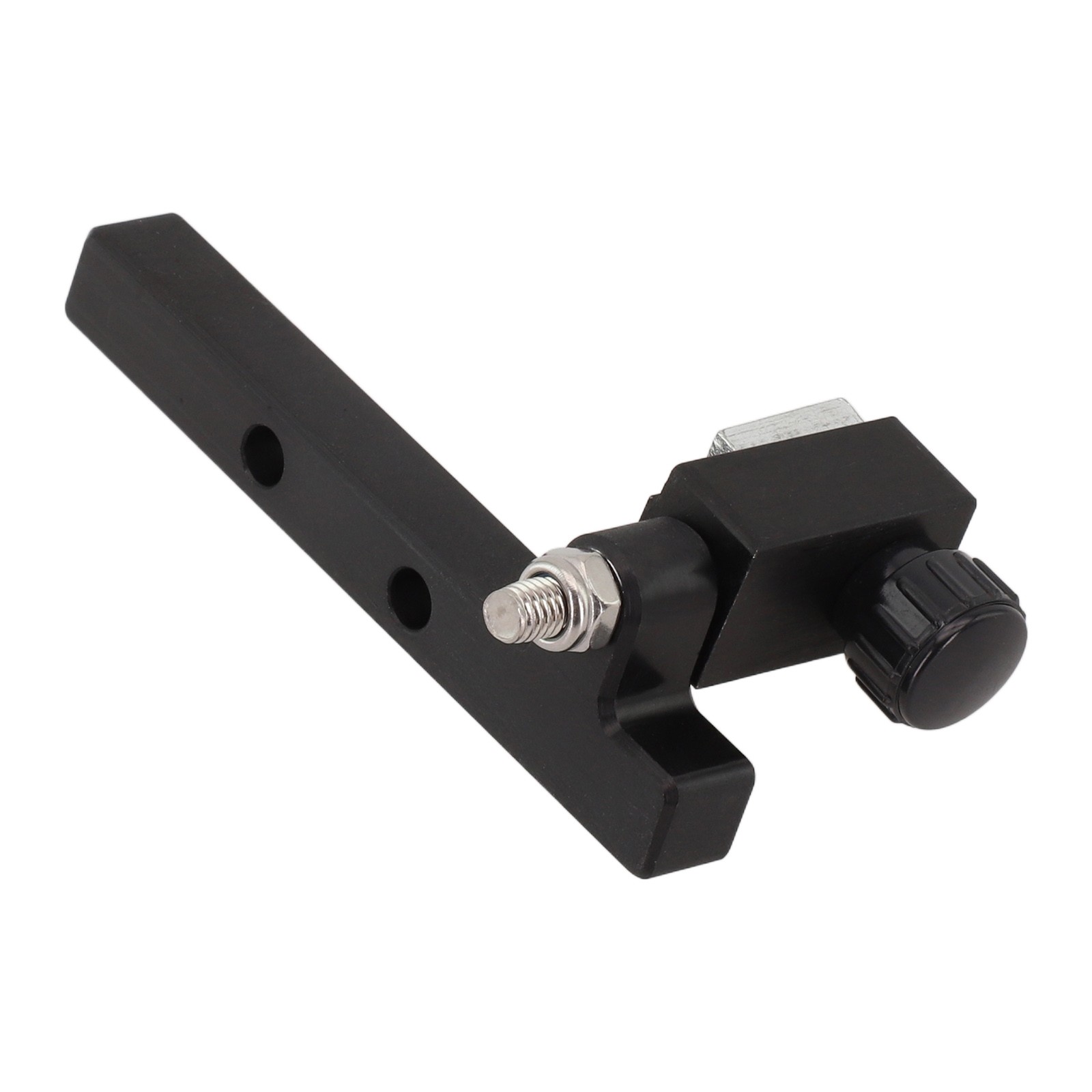 Silver Miter Gauge for Woodworking Table Saw with Backer and Precise Cuts