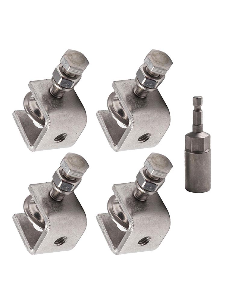 Multi Purpose 304 Stainless Steel C Clamps with Different Sizes Available