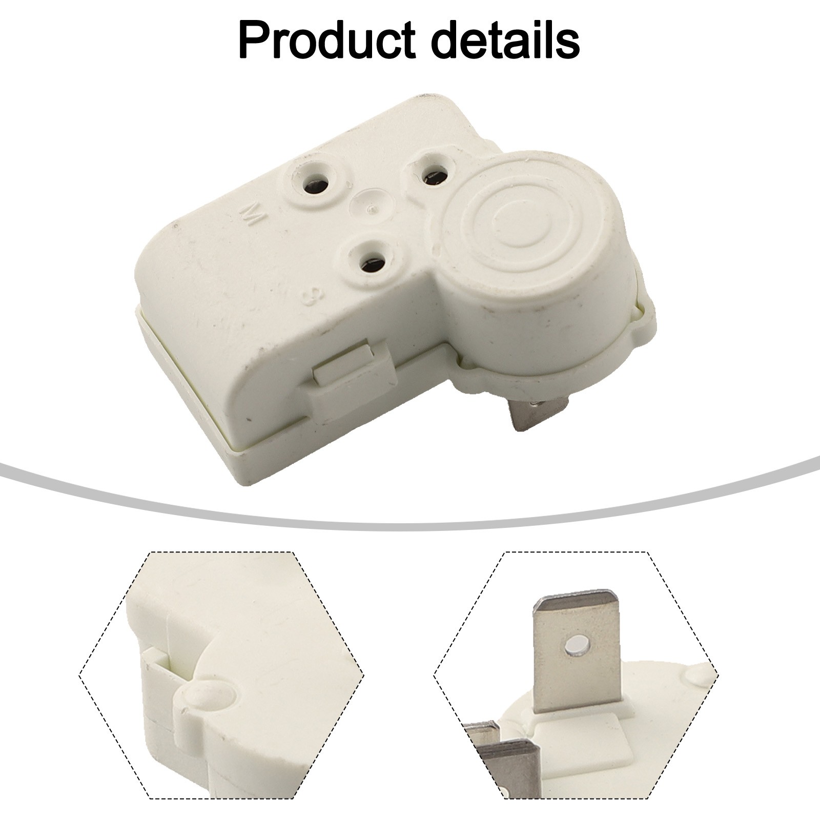 Compatible and Long Lasting PTC Starter Relay for Refrigerator Compressor