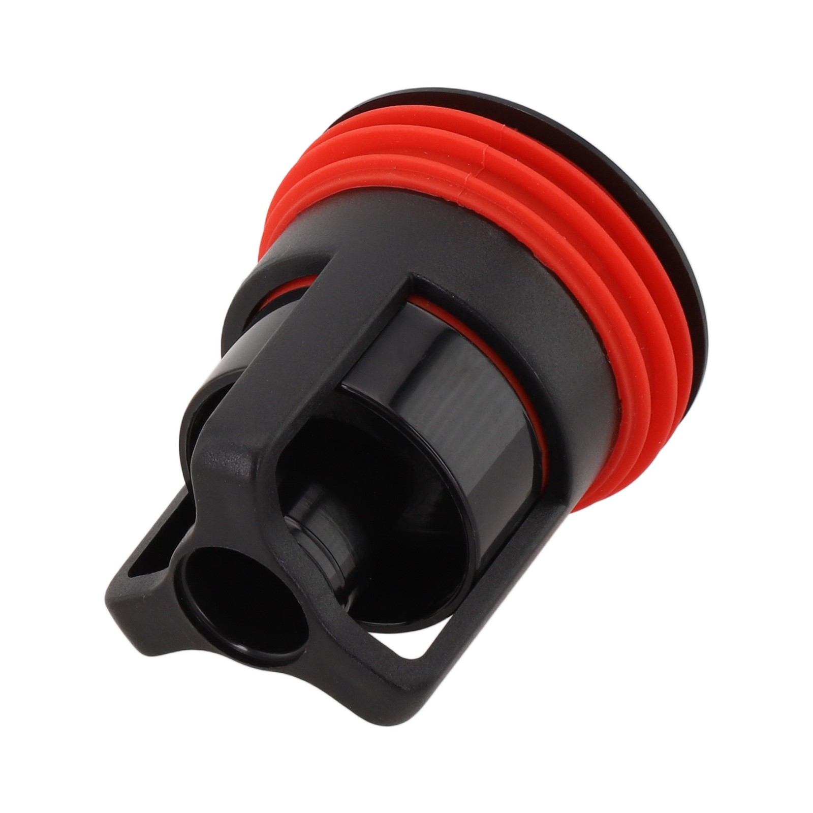Black ABS Toilet Floor Drain Anti Overflow Suitable for Various Sewer Calibers