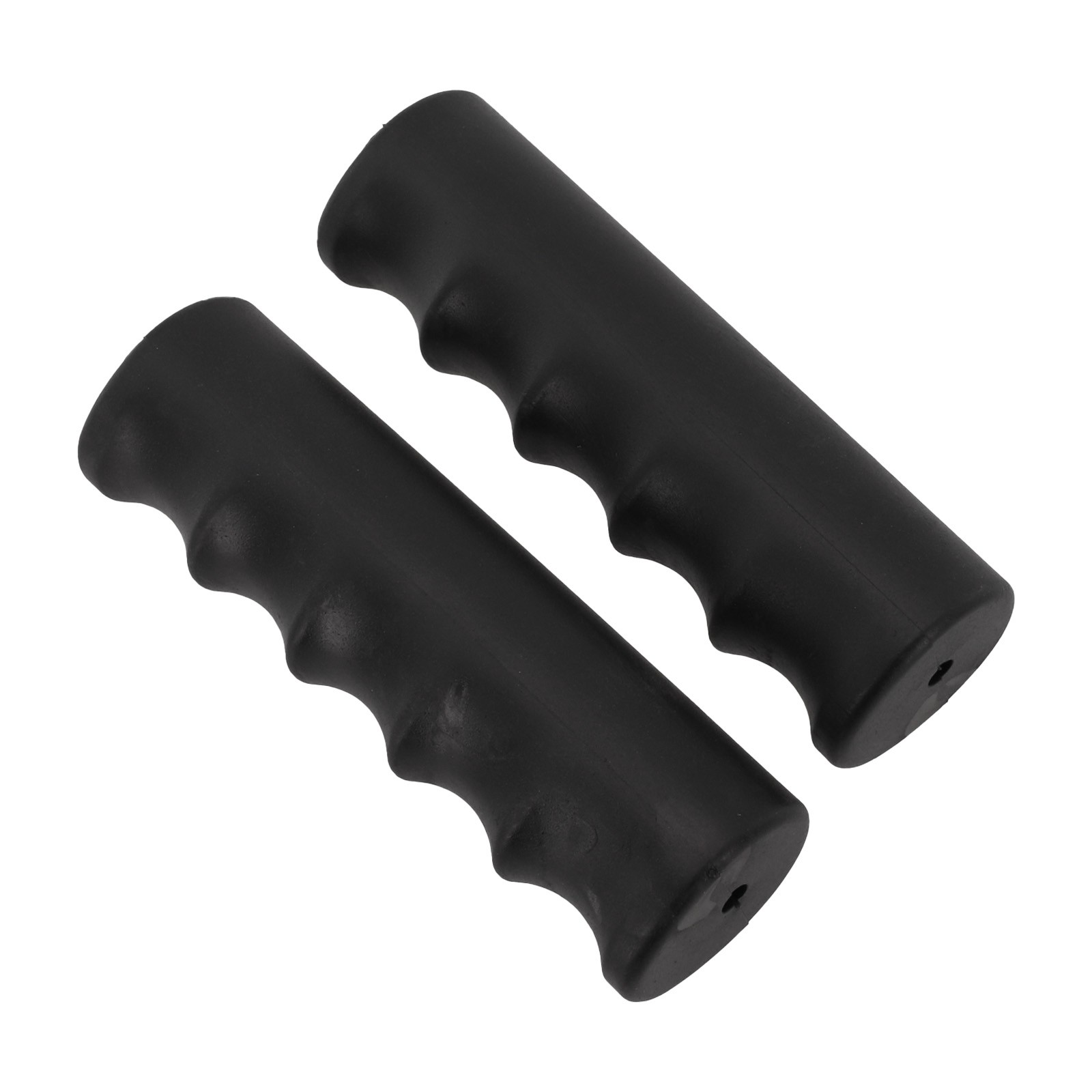 Easy Installation Wheelbarrow Replacement Handles Black Rubber Grips 2 Pieces - Picture 26 of 94