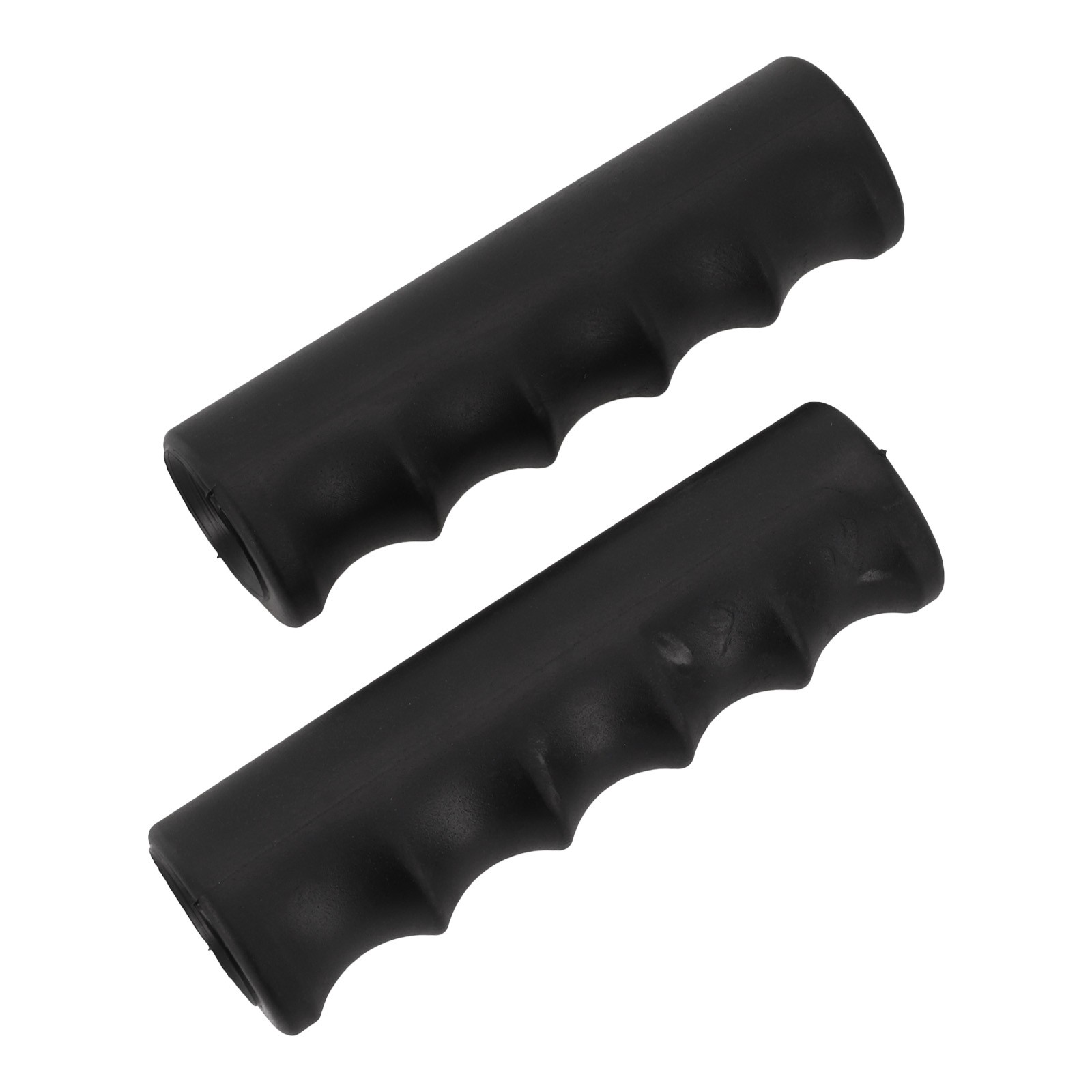 Easy Installation Wheelbarrow Replacement Handles Black Rubber Grips 2 Pieces - Picture 30 of 94