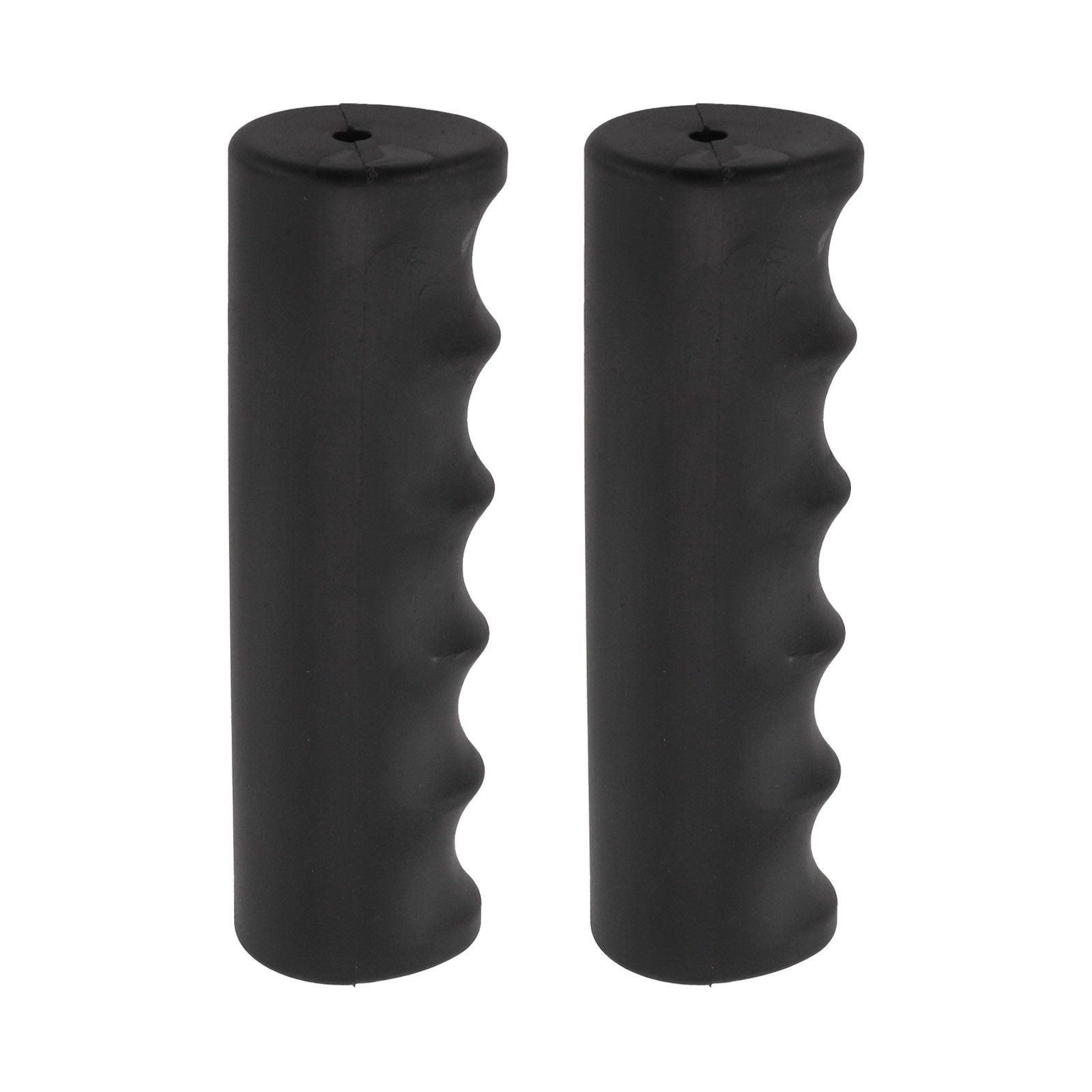 Easy Installation Wheelbarrow Replacement Handles Black Rubber Grips 2 Pieces - Picture 33 of 94