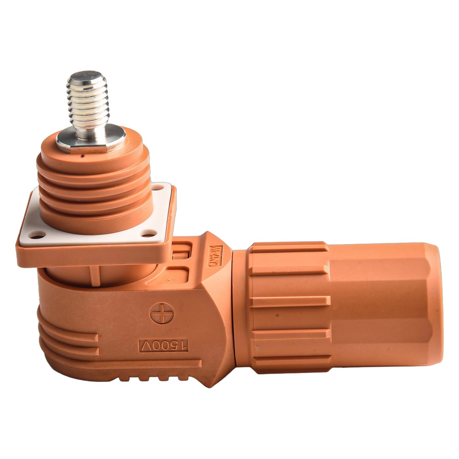 Connecteur boutiques borne stockage d'énergie 120200A matériau isolant nylon 200A orange
