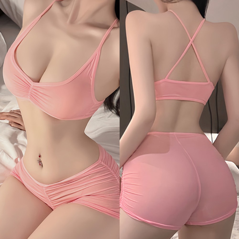 Ensemble de vêtements de nuit sexy en ligne modernes pour femmes avec élégant short et