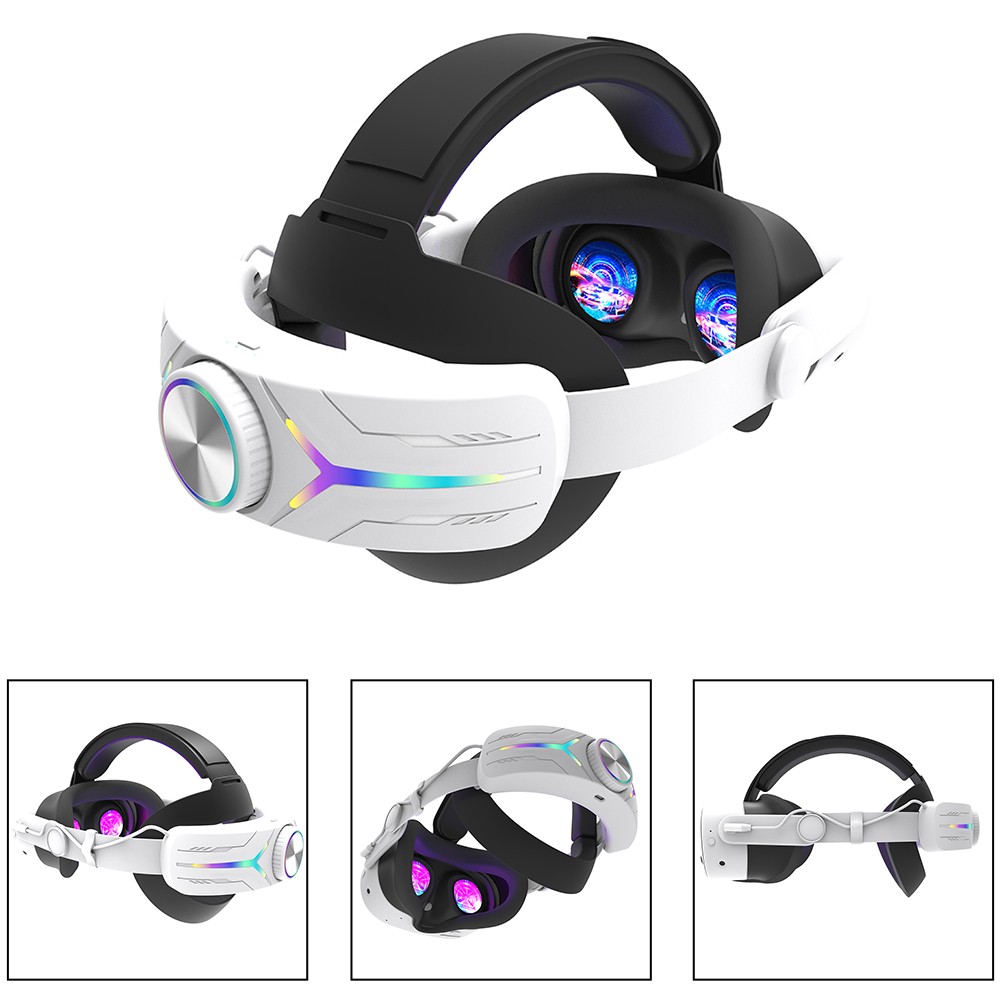 Ergonomiczna konstrukcja Opaska na głowę baterii do Meta do Quest 3 dłuższe użytkowanie - Zdjęcie 22 z 32