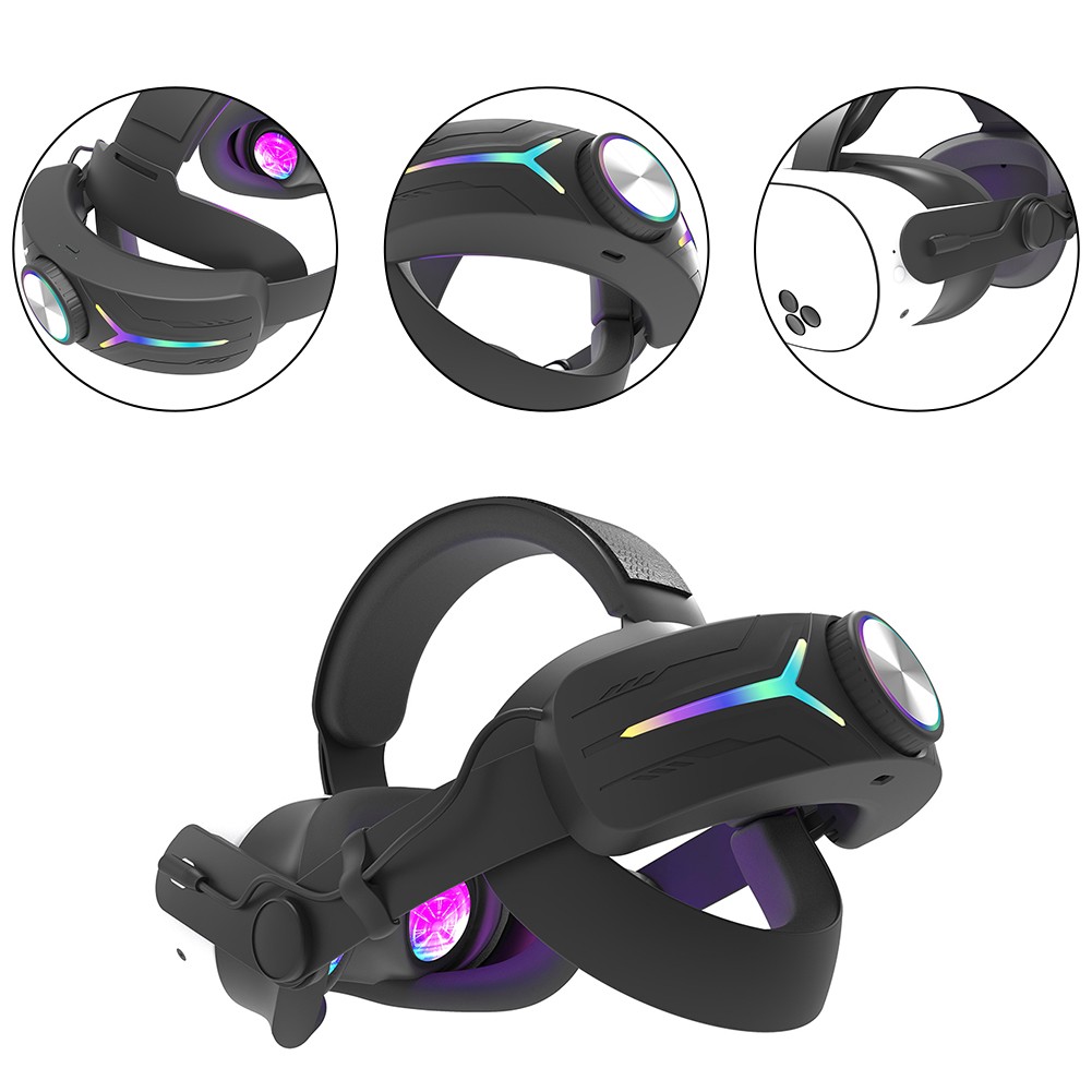 Ergonomiczna konstrukcja Opaska na głowę baterii do Meta do Quest 3 dłuższe użytkowanie - Zdjęcie 27 z 32