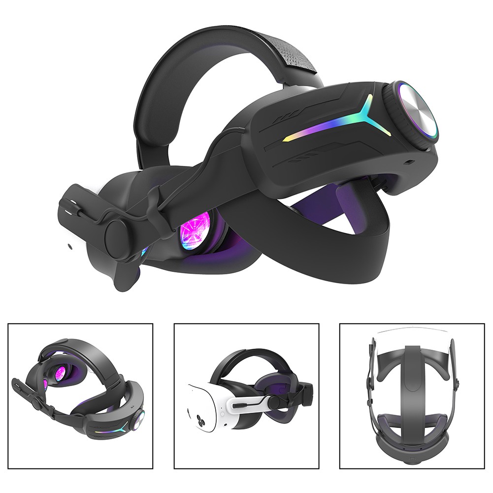 Ergonomiczna konstrukcja Opaska na głowę baterii do Meta do Quest 3 dłuższe użytkowanie - Zdjęcie 26 z 32
