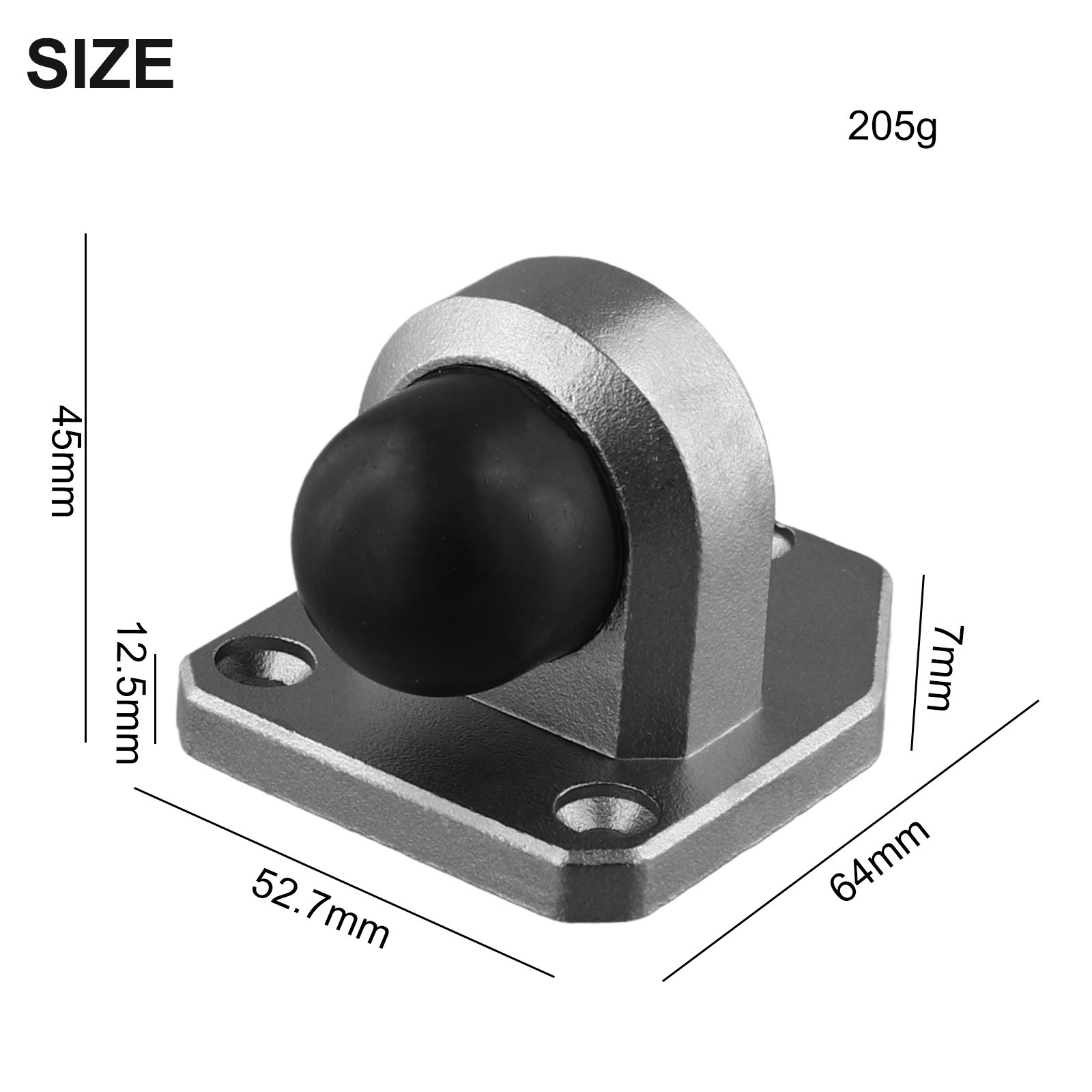 But??e de porte de porte de haute 2024 qualit?? porte en verre coupe-vent anti-collis