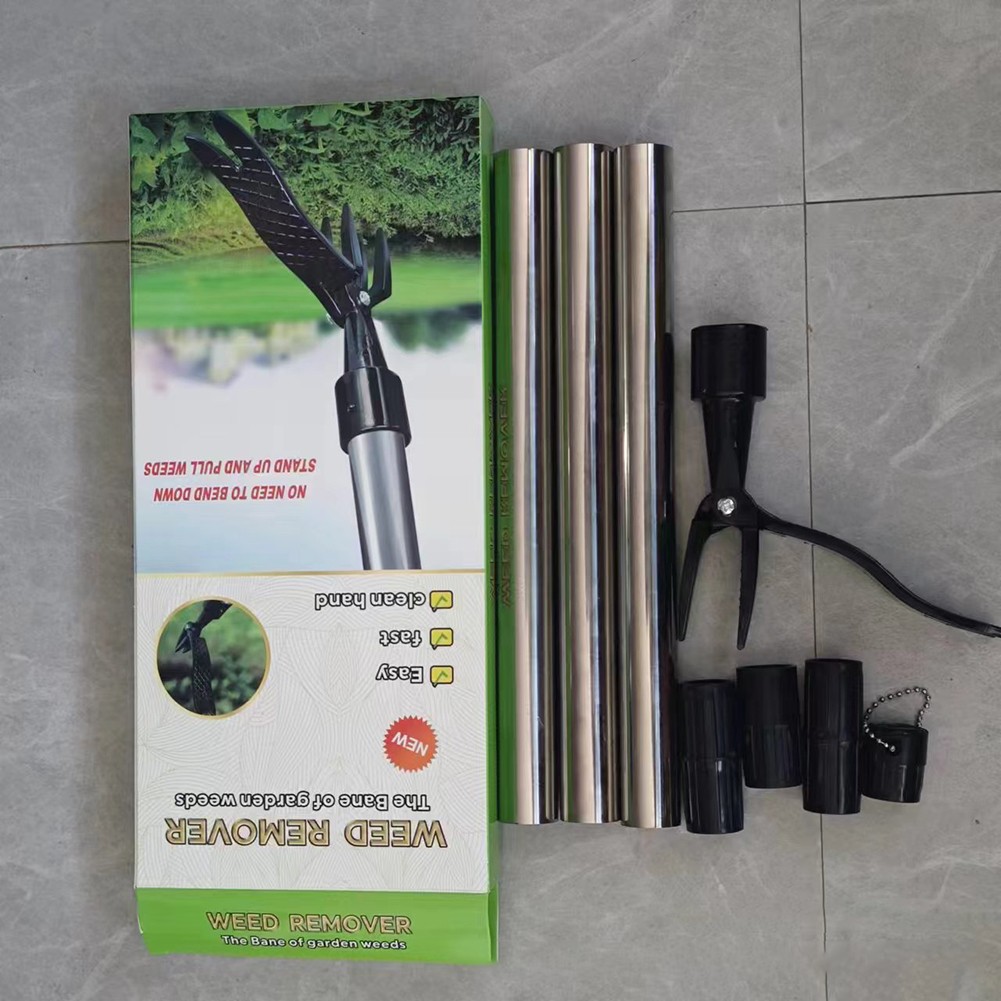 Ergonomisches Unkrautstecher mit Stahlklemmen für effiziente Gartenpflegeaufgab - Bild 22 von 24