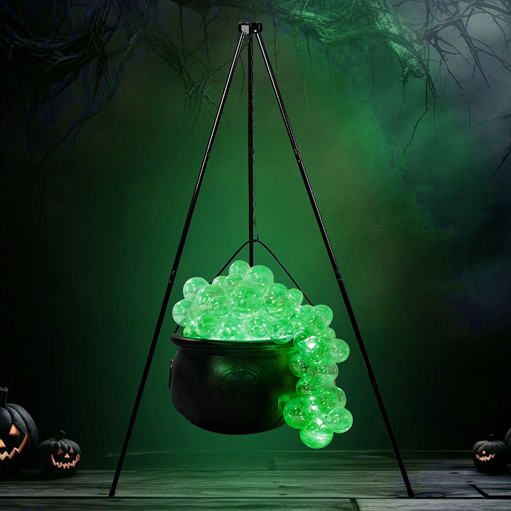 Ensemble pot ?? bulles boutiques essentiel f??te d'Halloween avec boules transparentes