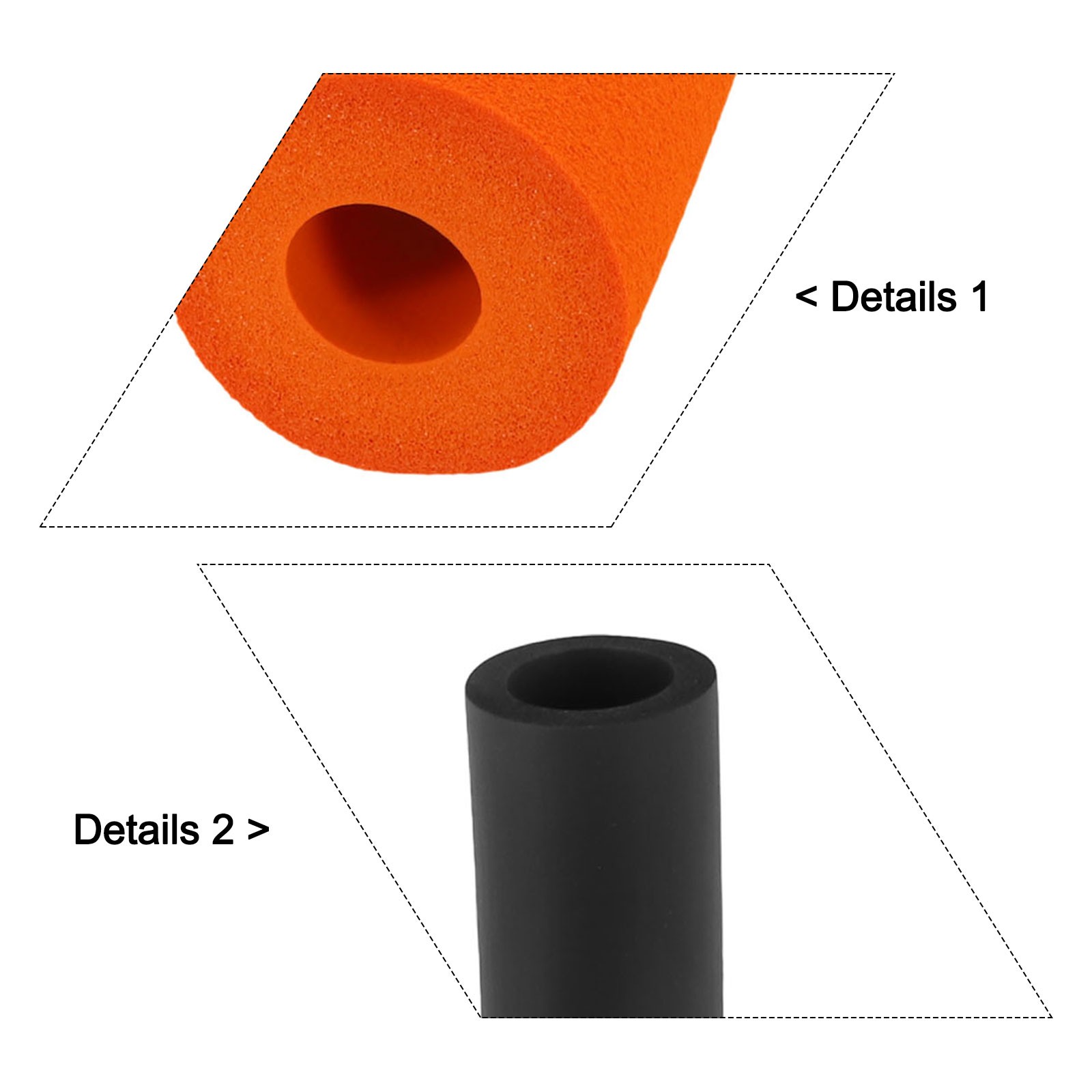 Heavy Duty For Leg Extension Foam Pads for For Leg Curl Machines Pack of 2 - Picture 41 of 58