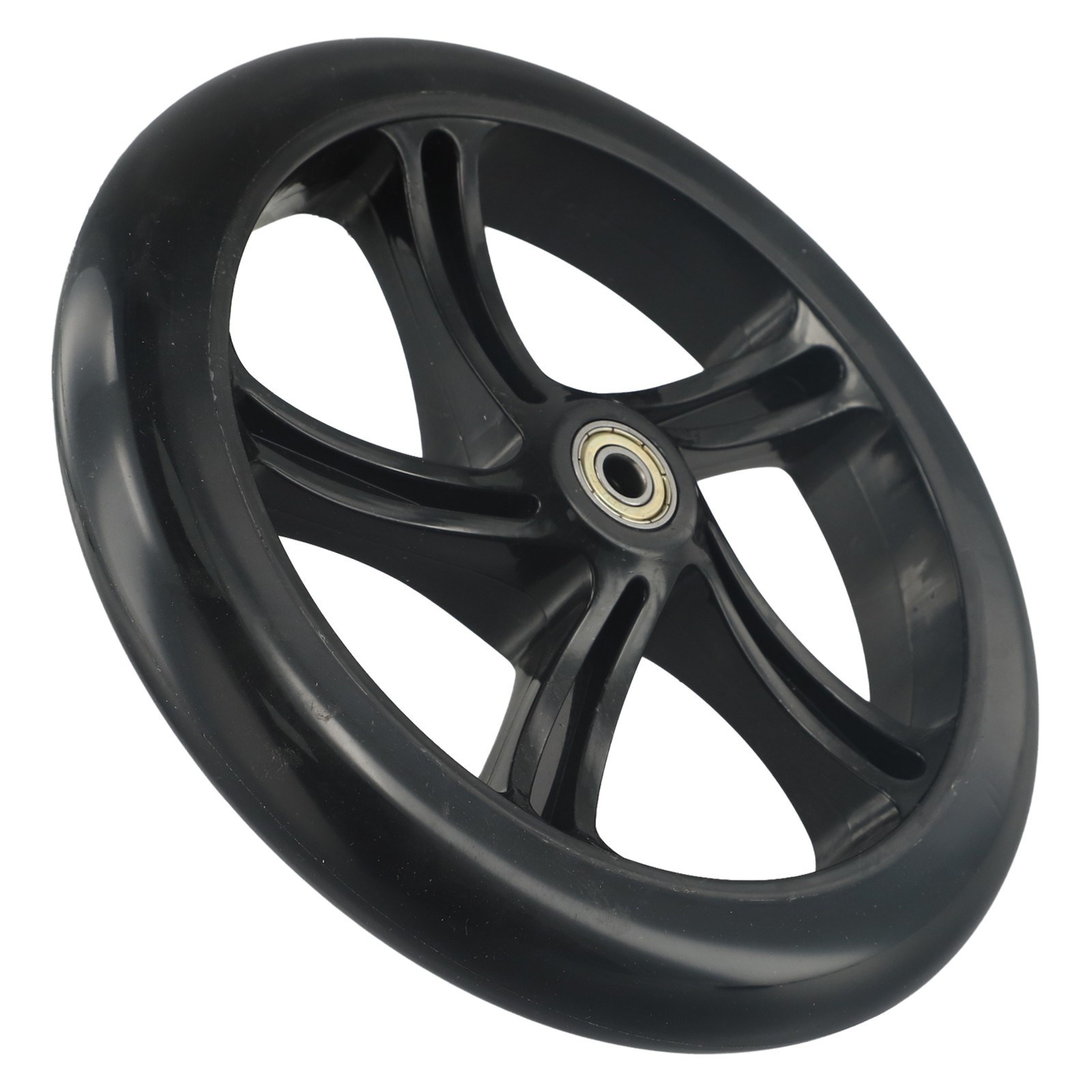 High Speed 8 Inch Scooter PU Wheel with Bearings Kids Kickscooter (5 10 spokes) - Picture 23 of 29