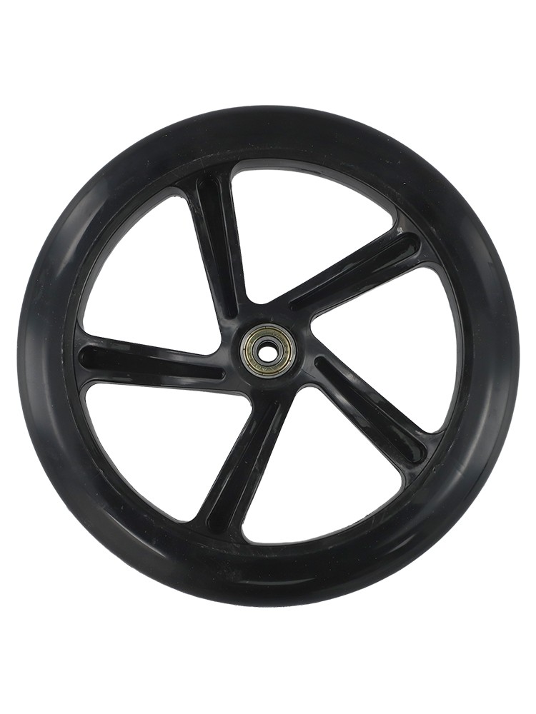 High Speed 8 Inch Scooter PU Wheel with Bearings Kids Kickscooter (5 10 spokes) - Picture 27 of 29