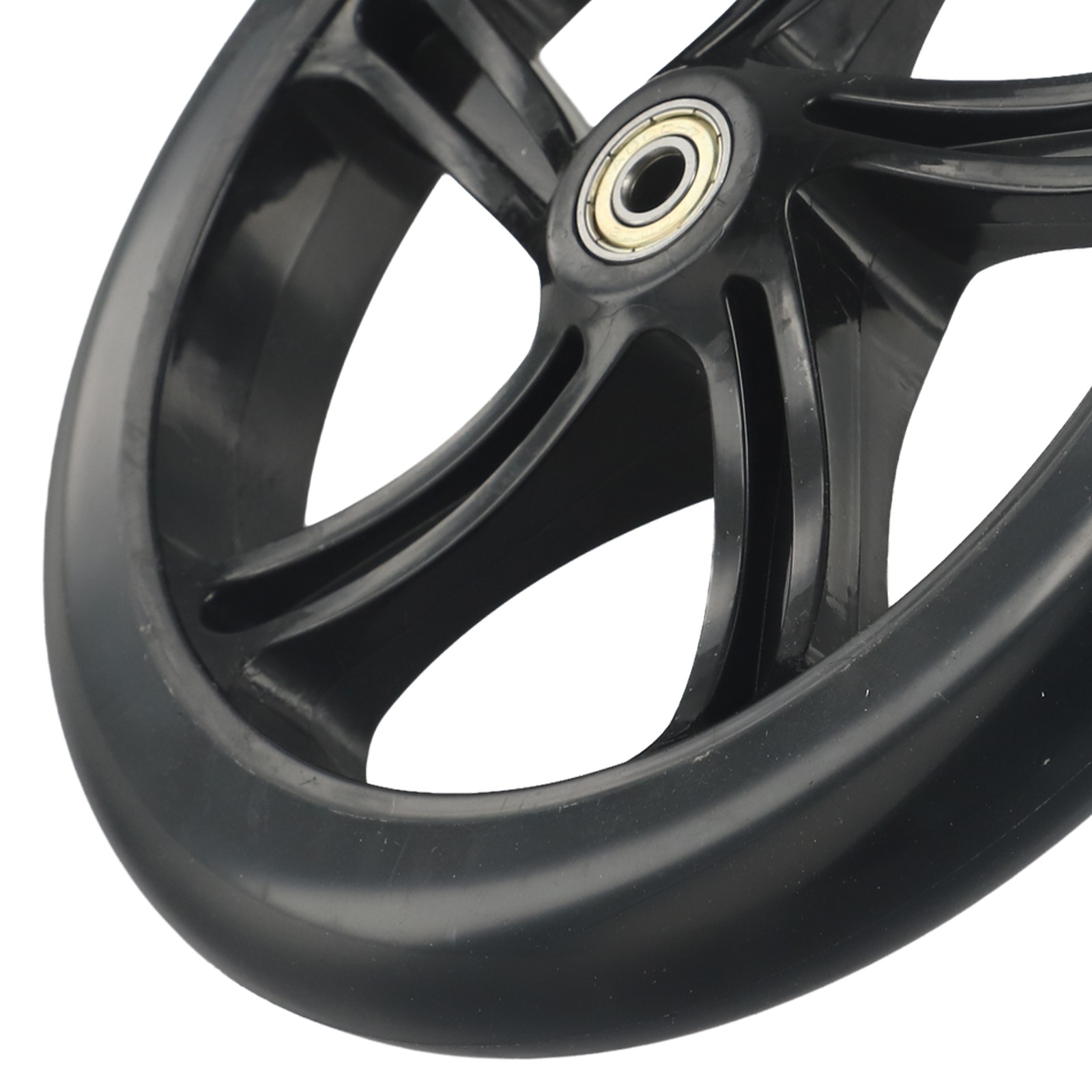 High Speed 8 Inch Scooter PU Wheel with Bearings Kids Kickscooter (5 10 spokes) - Picture 24 of 29
