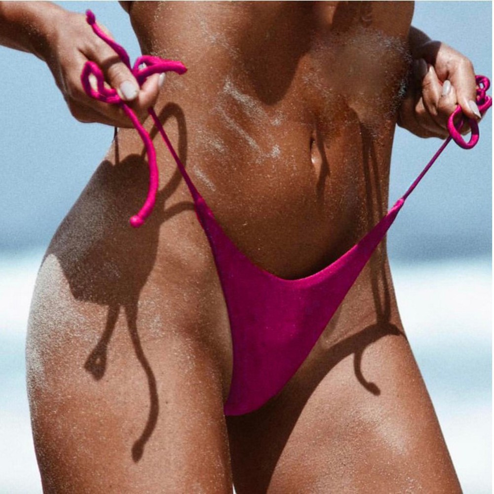Für Den Täglichen Gebrauch Brasilianische Bikinihöschen Mäßige Elastizität - Bild 13 von 16