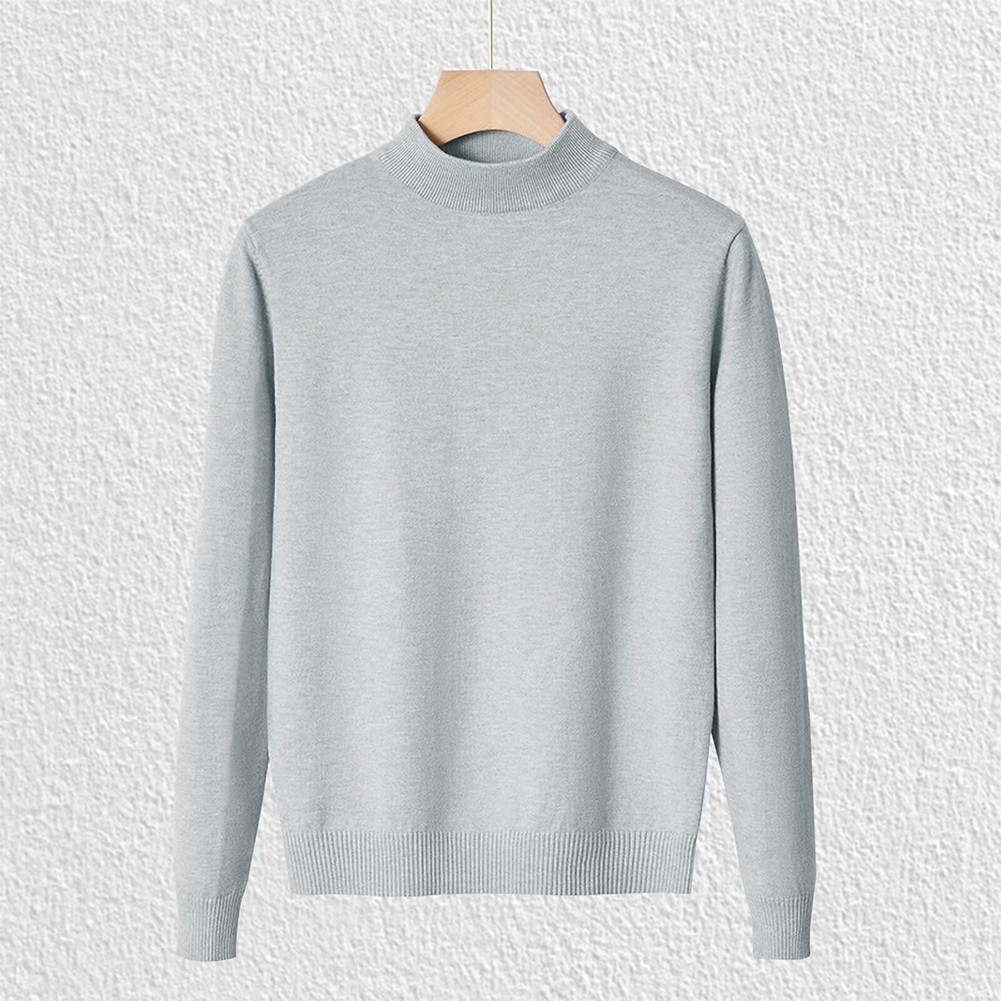Knit Style Men's Warm Pullovers with Classic Design for Autumn and Winters - Picture 14 of 20