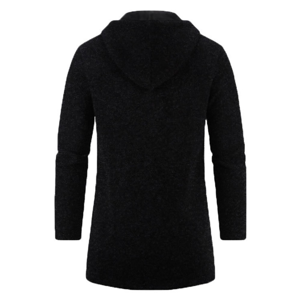 Casual Wear Hooded Overcoat Casual Outerwear Long Sleeve Design Regular Length - Picture 19 of 23