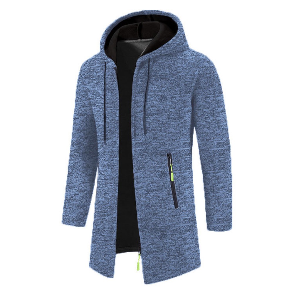 Casual Wear Hooded Overcoat Casual Outerwear Long Sleeve Design Regular Length - Picture 17 of 23
