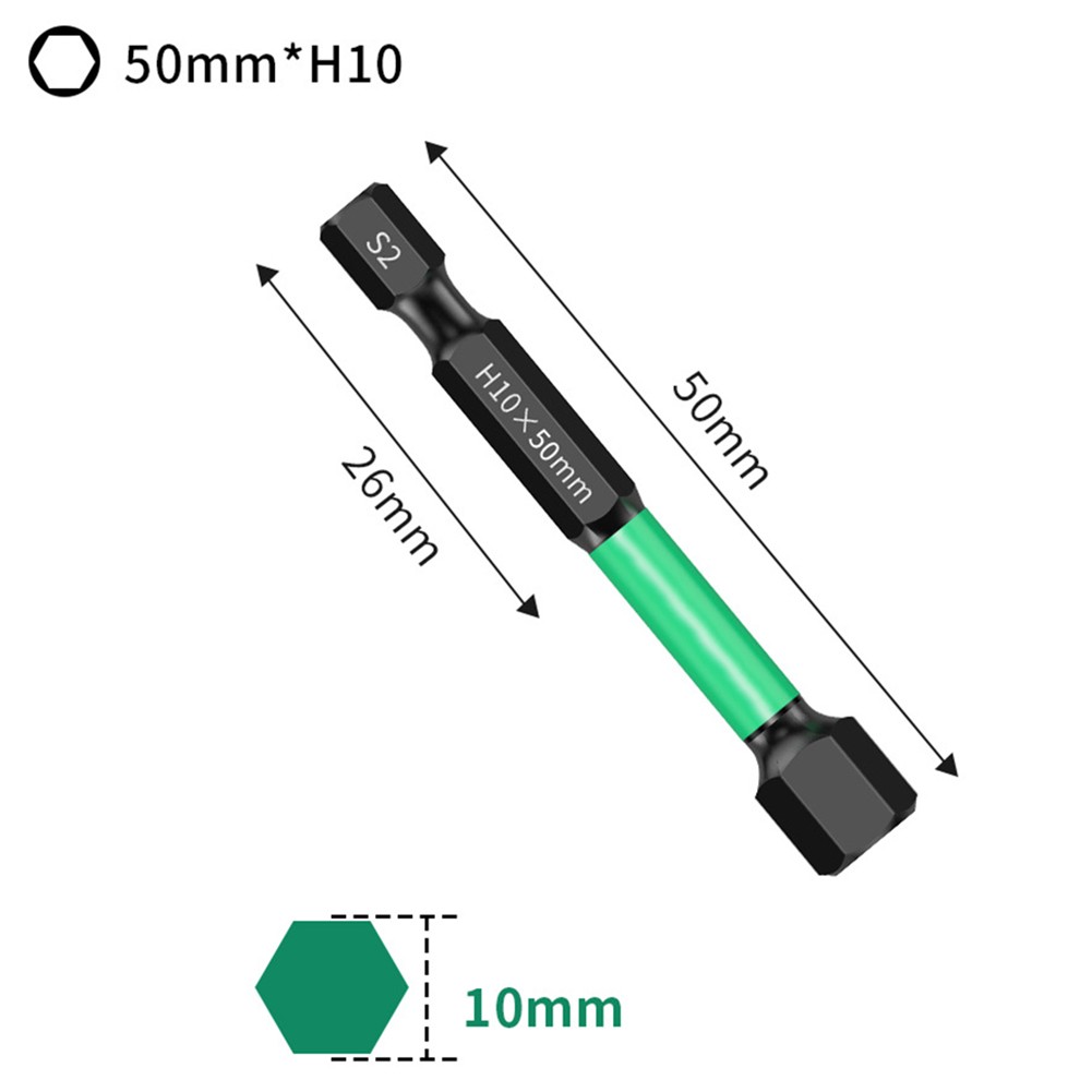 1/4 Zoll magnetischer Schraubendreher-Bit aus legiertem Stahl für verbesserte Haltbarkeit - Bild 75 von 77