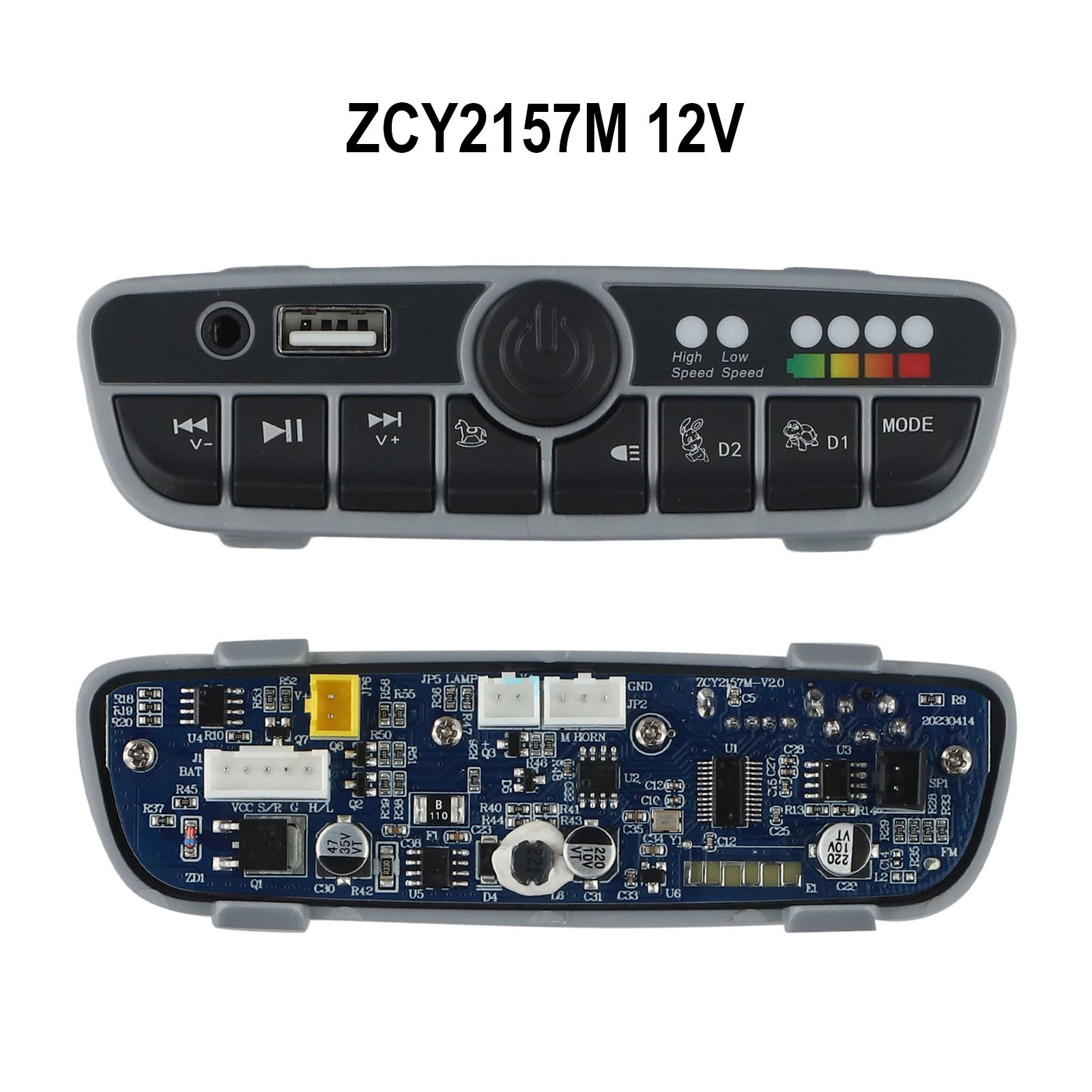 Central Control with Same Appearance as Original for Kids Electric Vehicle